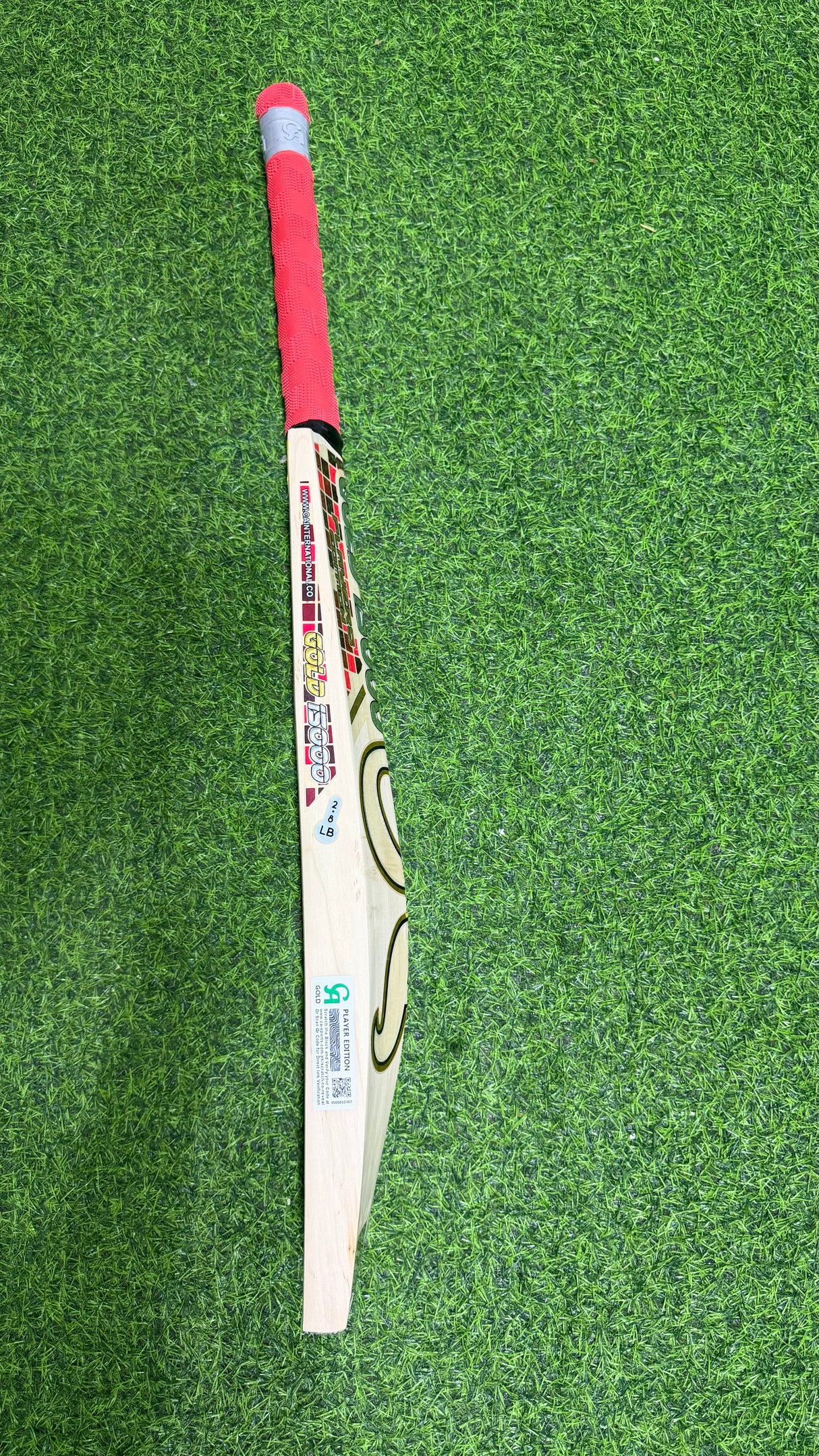 CA Gold 15000 Players Edition English Willow Bat 1213g - 7 Grains