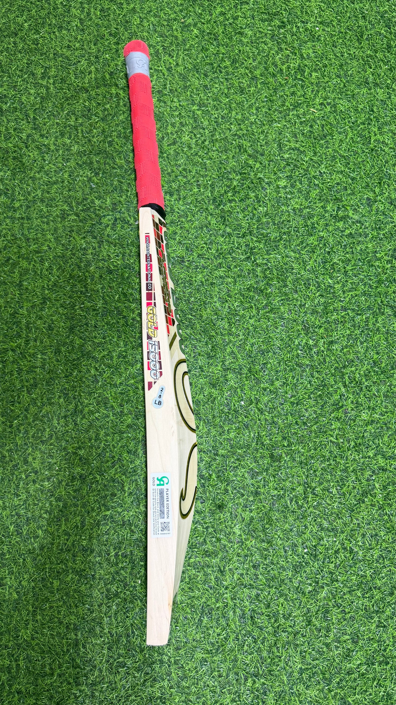 CA Gold 15000 Players Edition English Willow Bat 1213g - 7 Grains