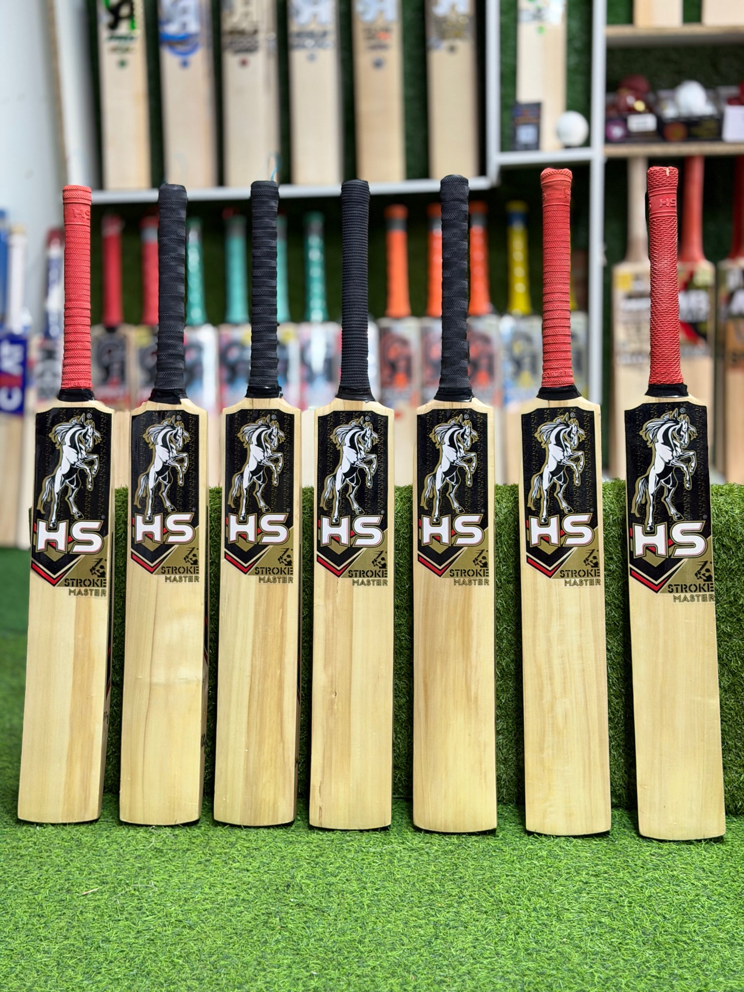 HS Stroke Master- Hard Tennis Cricket bat- Rawalakot Willow