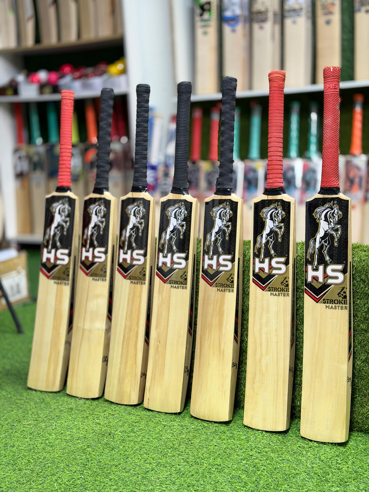 HS Stroke Master- Hard Tennis Cricket bat- Rawalakot Willow