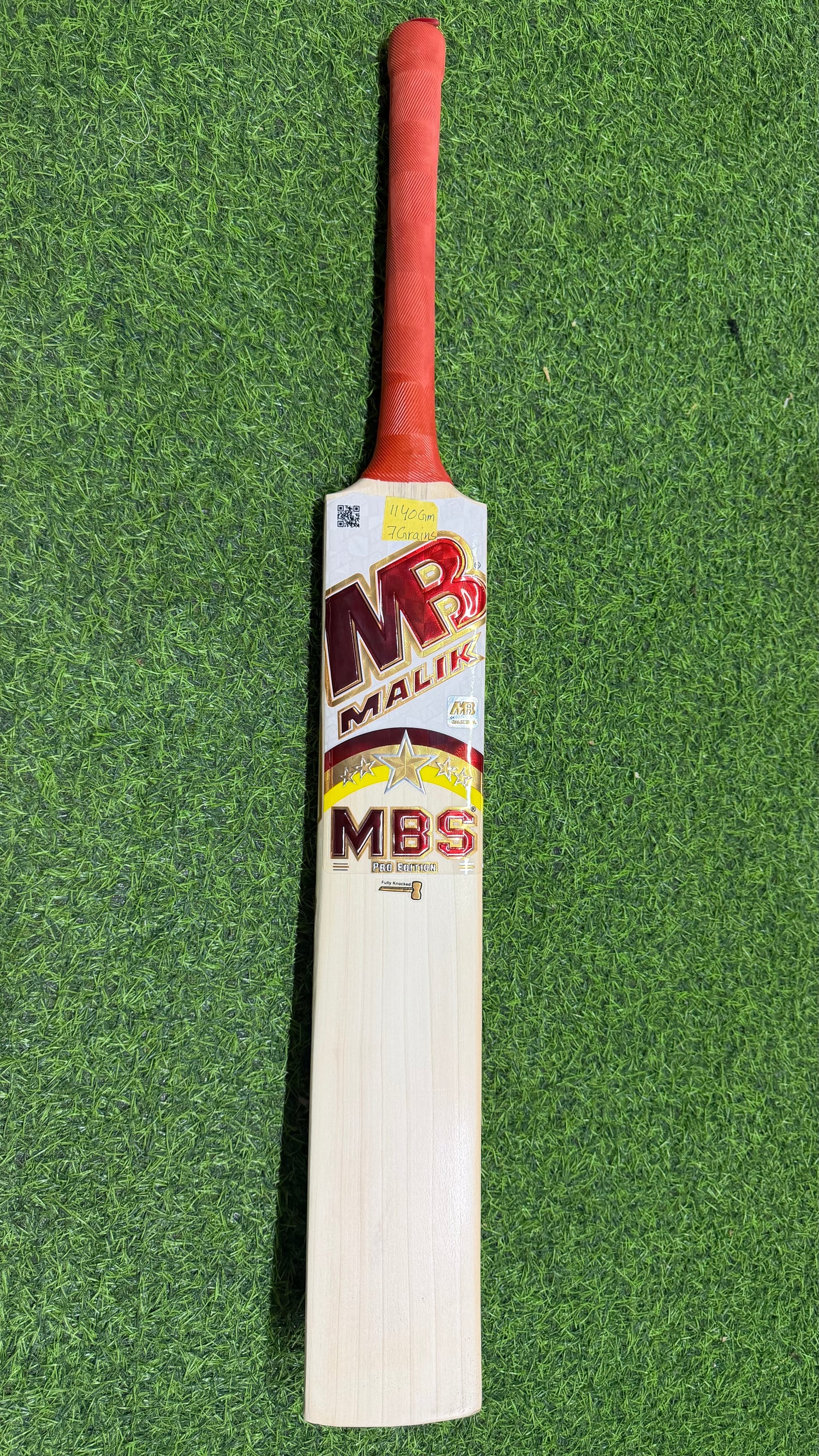 MB MALIK MBS PRO Edition- English Willow Cricket bat-7 Grains-1140g