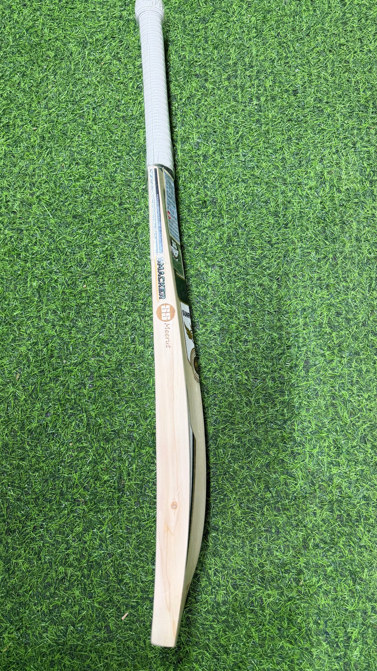 SS SMACKER SIGNATURE Premium English willow Cricket Bat - 5 Grains - 1160g