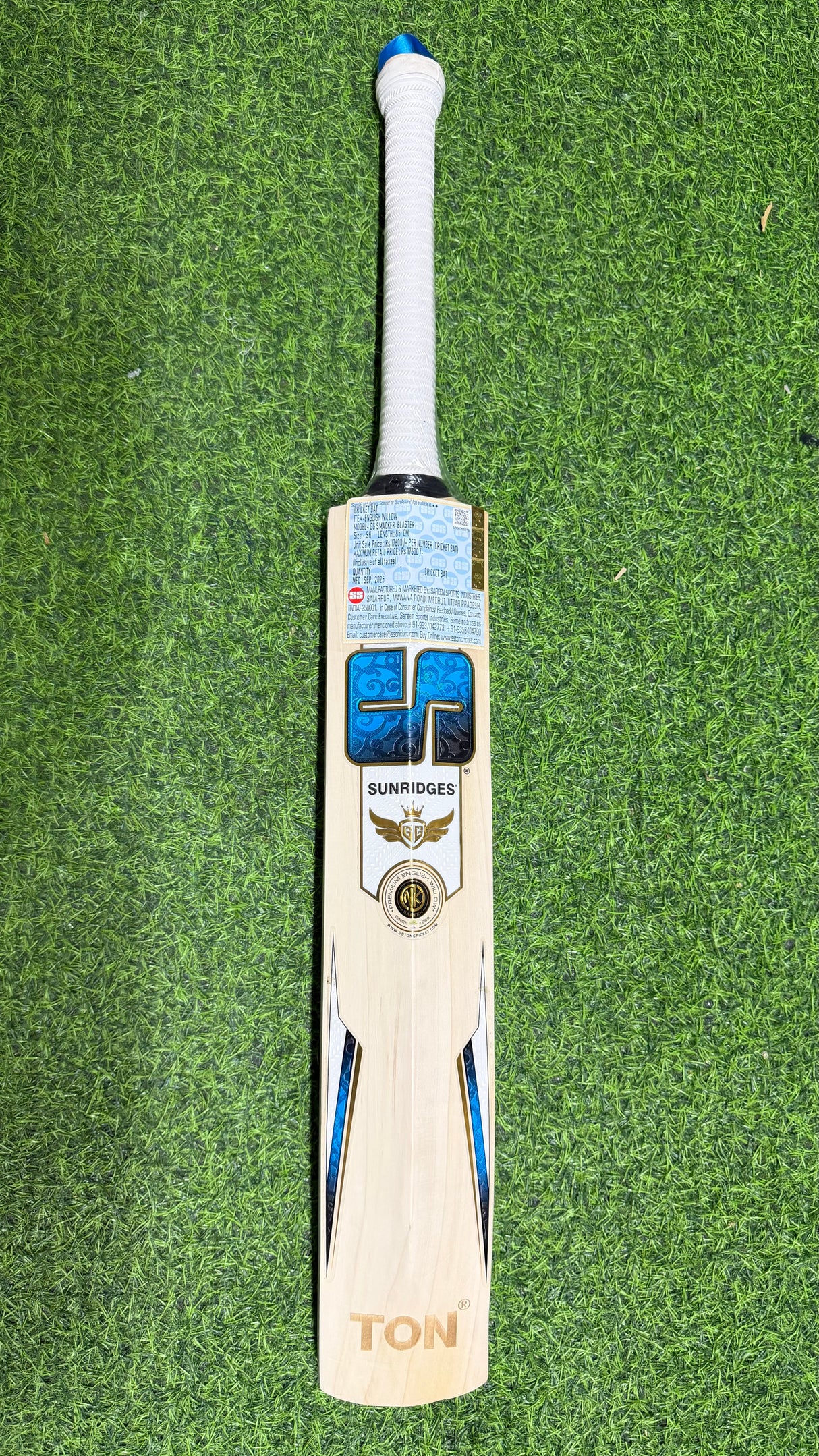 SS SMACKER BLASTER Premium English willow Cricket Bat - 1150g