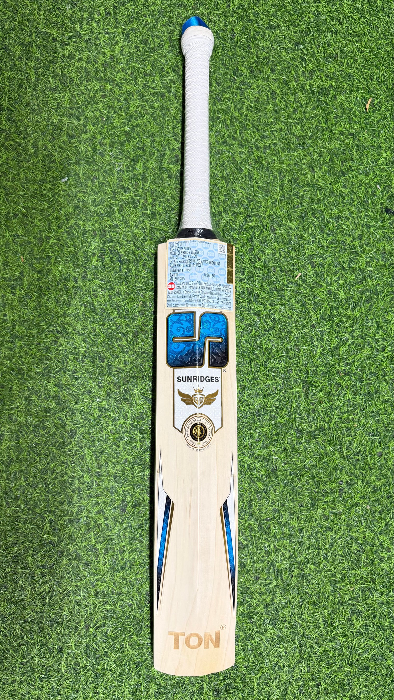SS SMACKER BLASTER Premium English willow Cricket Bat - 1150g