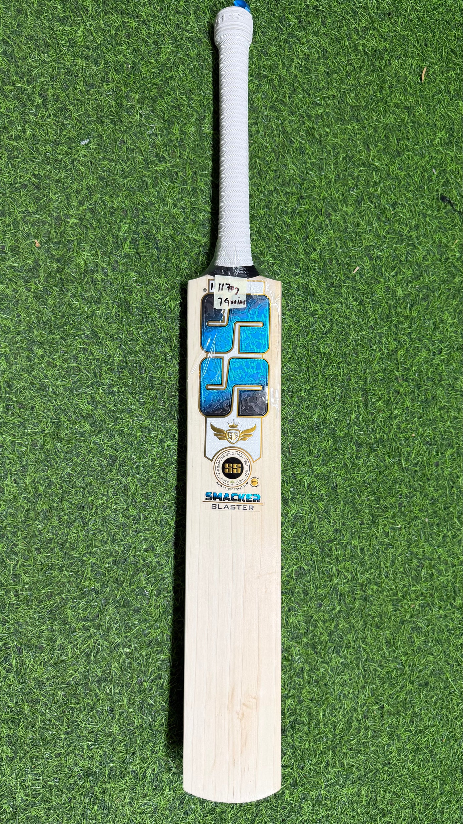 SS SMACKER BLASTER Premium English willow Cricket Bat - 7 Grains - 1170g