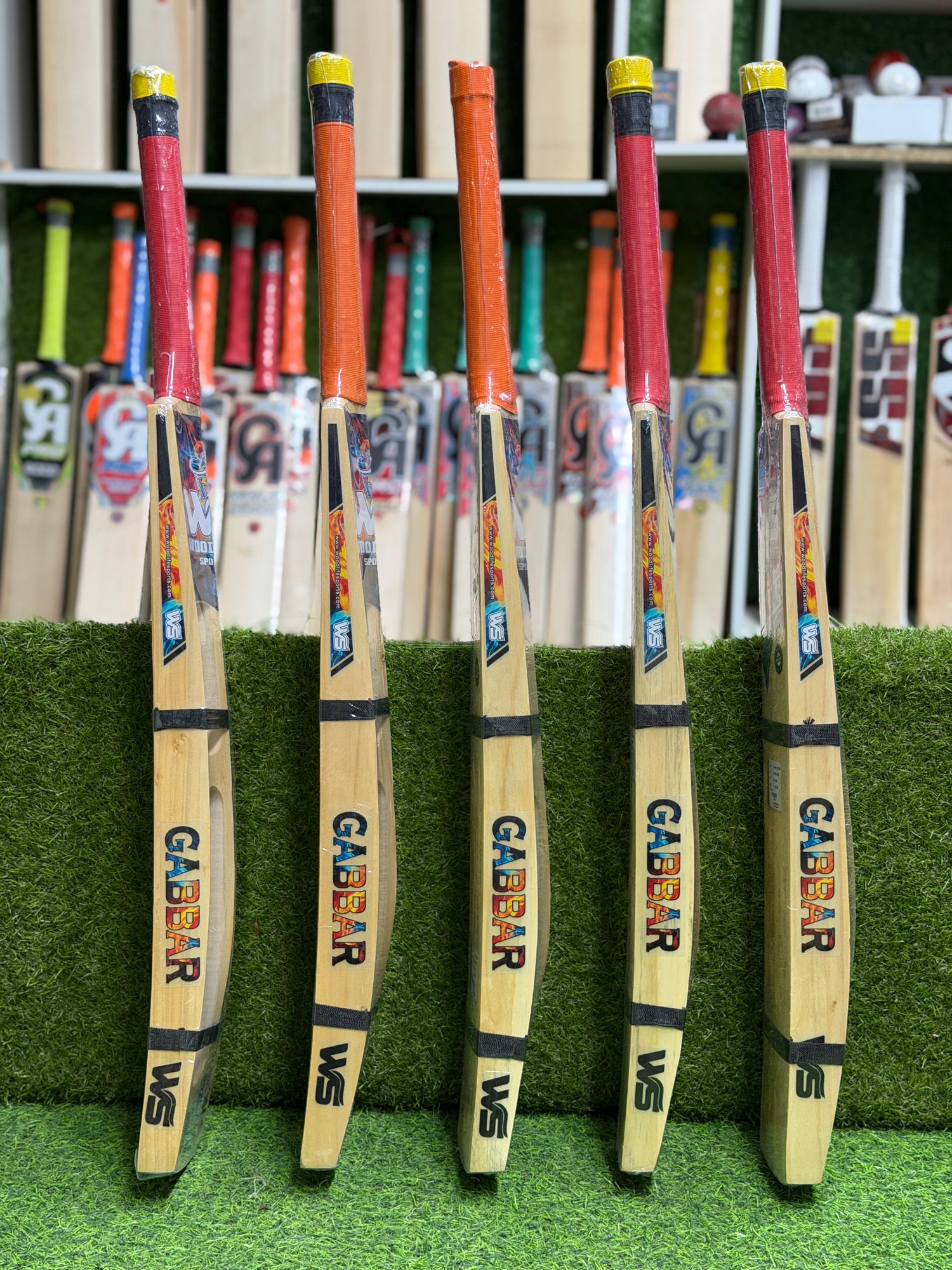 WS Gabbar Bahubali - Hard Tennis Cricket bat- kashmir Willow