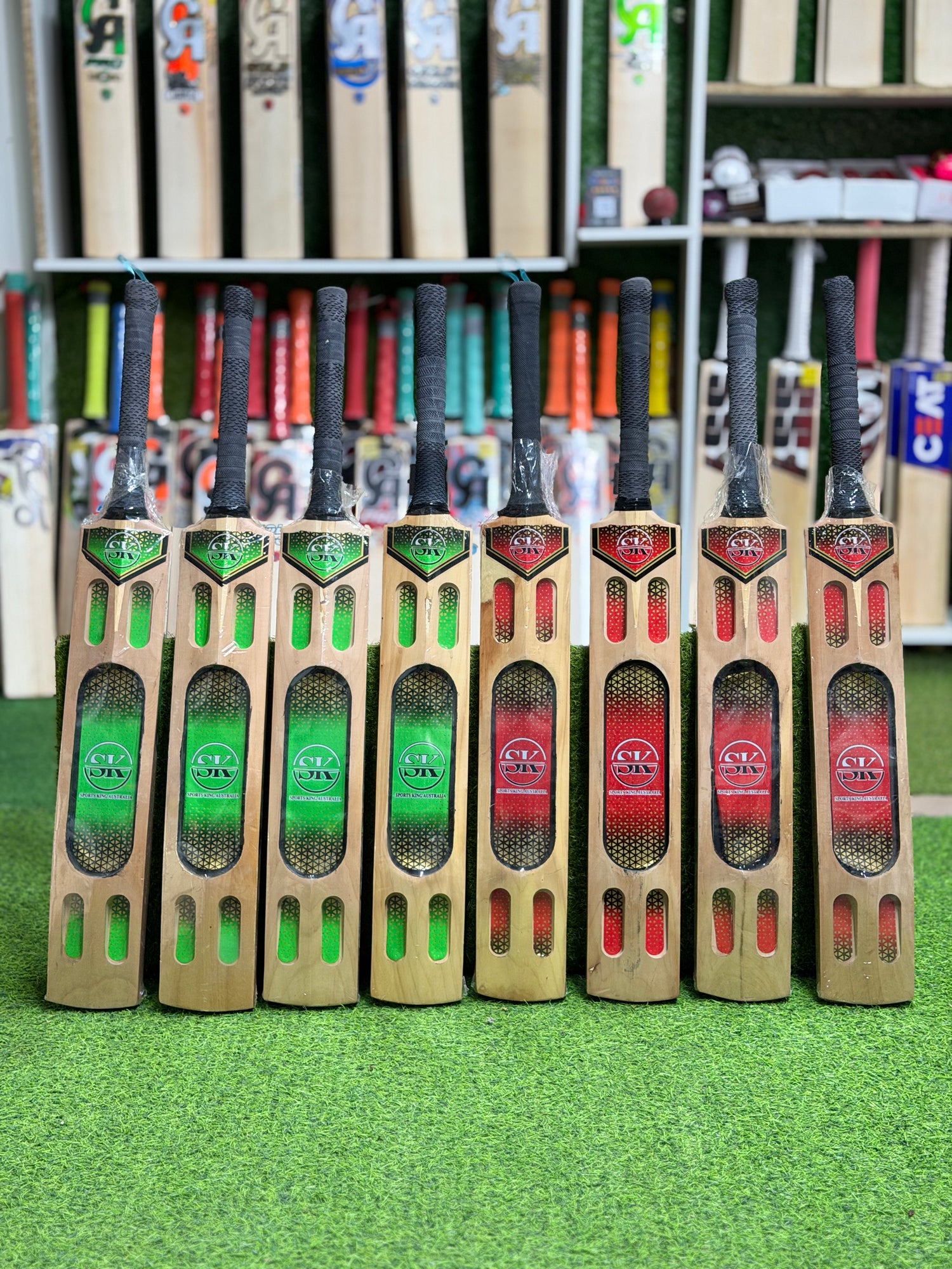 SK Hard Tennis Cricket bat-Kashmir Willow