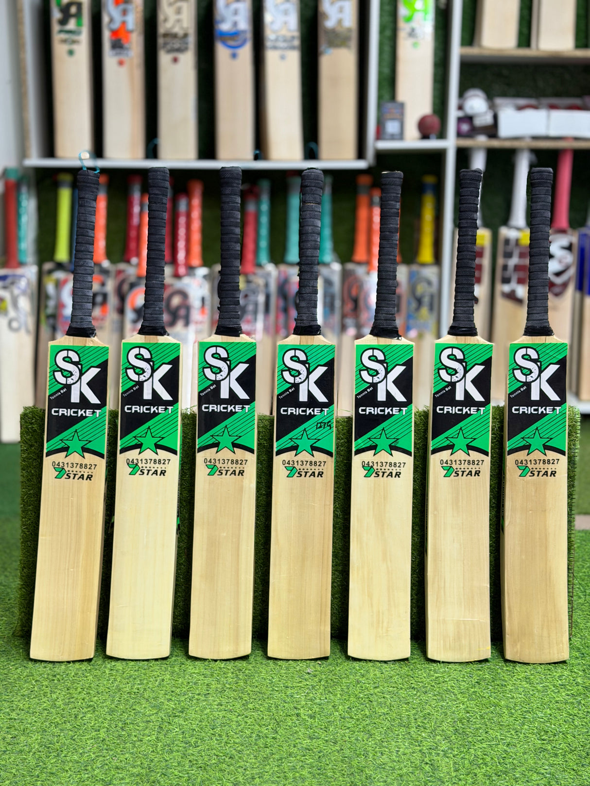 Sports knight 7Star Hard Tennis Cricket bat- Rawalakot Willow