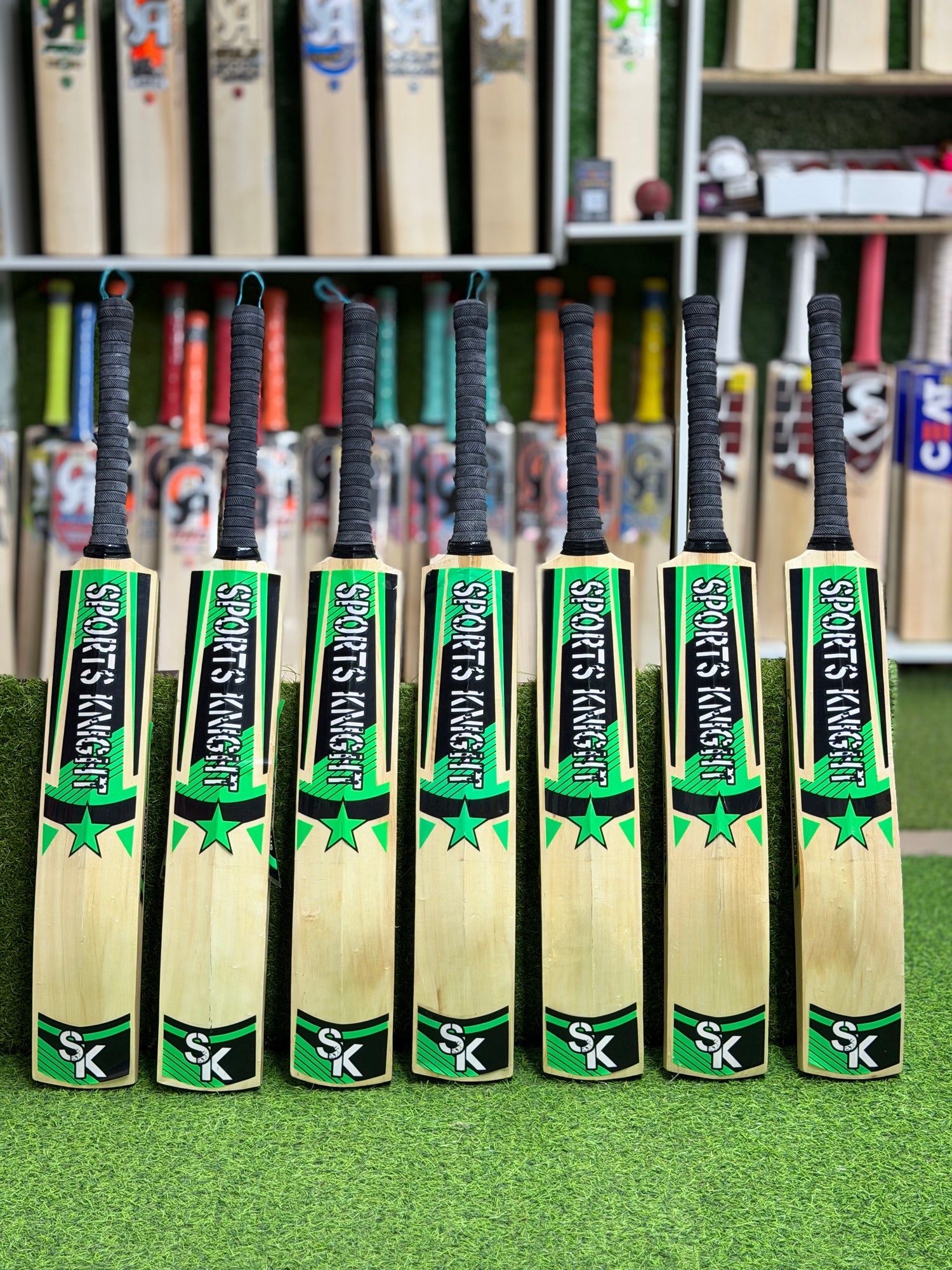 Sports knight 7Star Hard Tennis Cricket bat- Rawalakot Willow