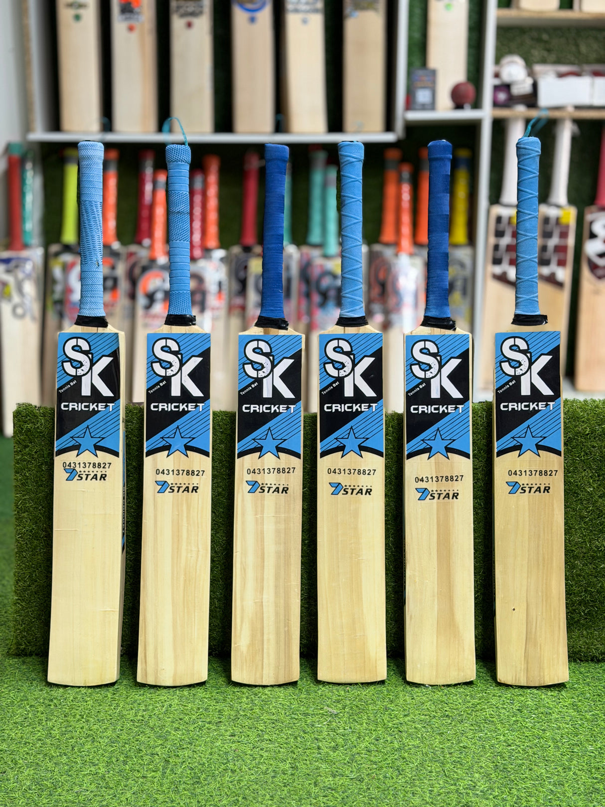 Sports knight 7Star Hard Tennis Cricket bat- Rawalakot Willow