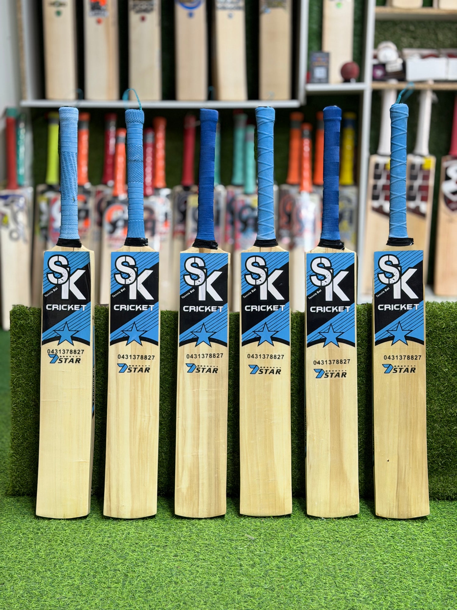 Sports knight 7Star Hard Tennis Cricket bat- Rawalakot Willow