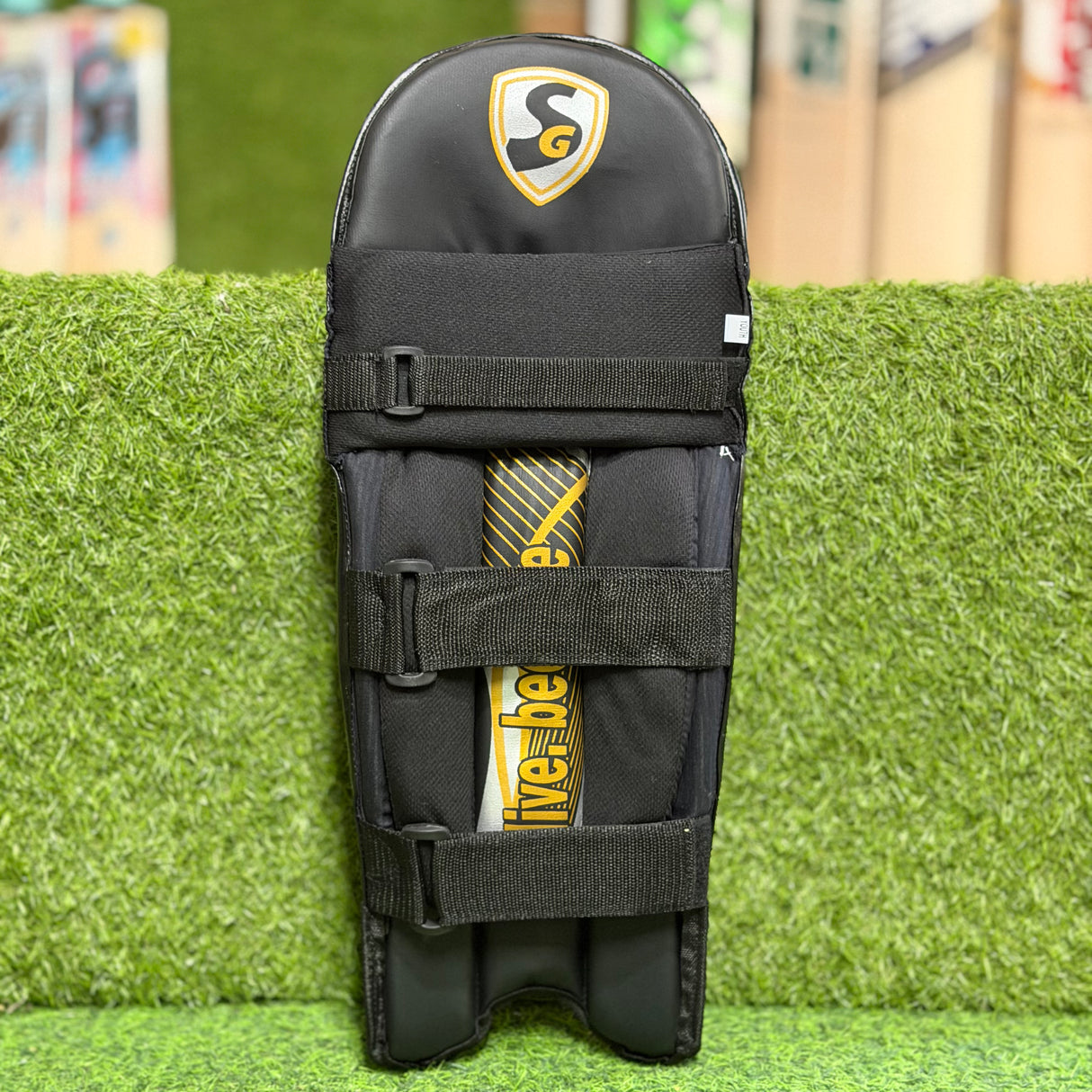 SG T-20 Cricket Batting Pads - Junior-Black