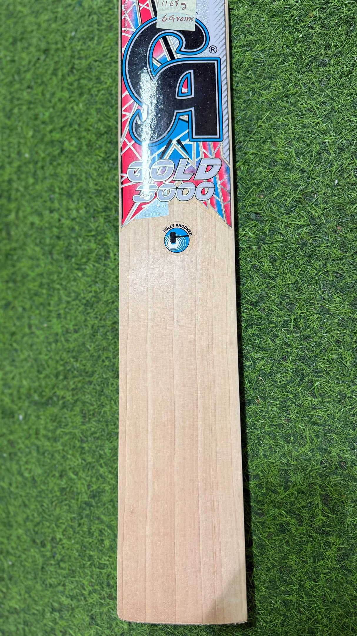 CA Gold 3000 English Willow Cricket bat-6 Grains 1165g ( 2.7 lb )