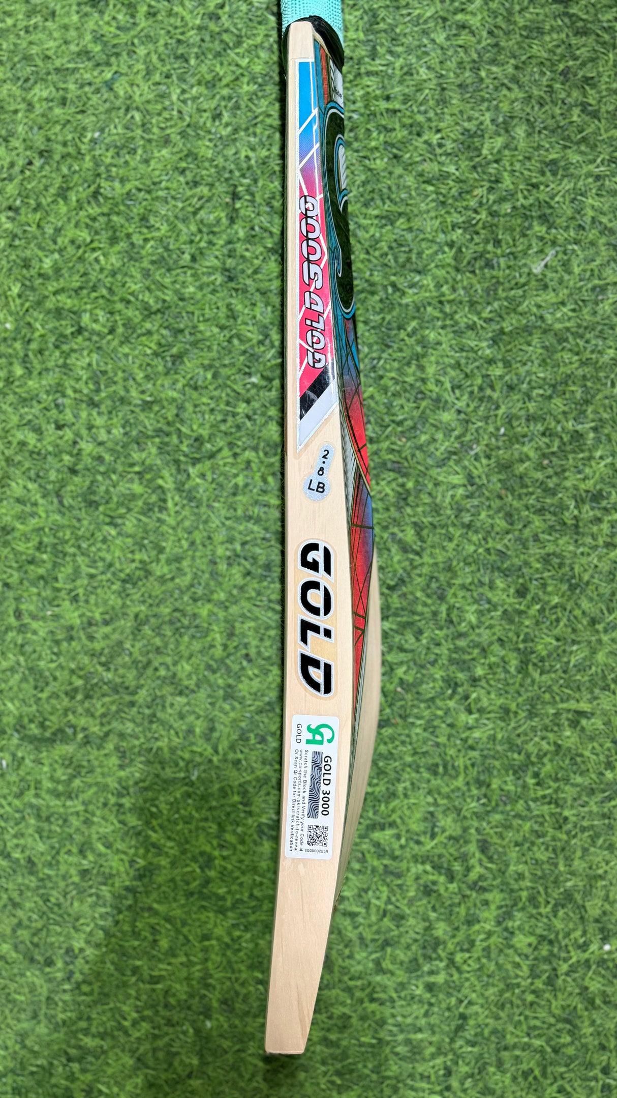 CA Gold 3000 English Willow Cricket bat-6 Grains 1165g ( 2.7 lb )