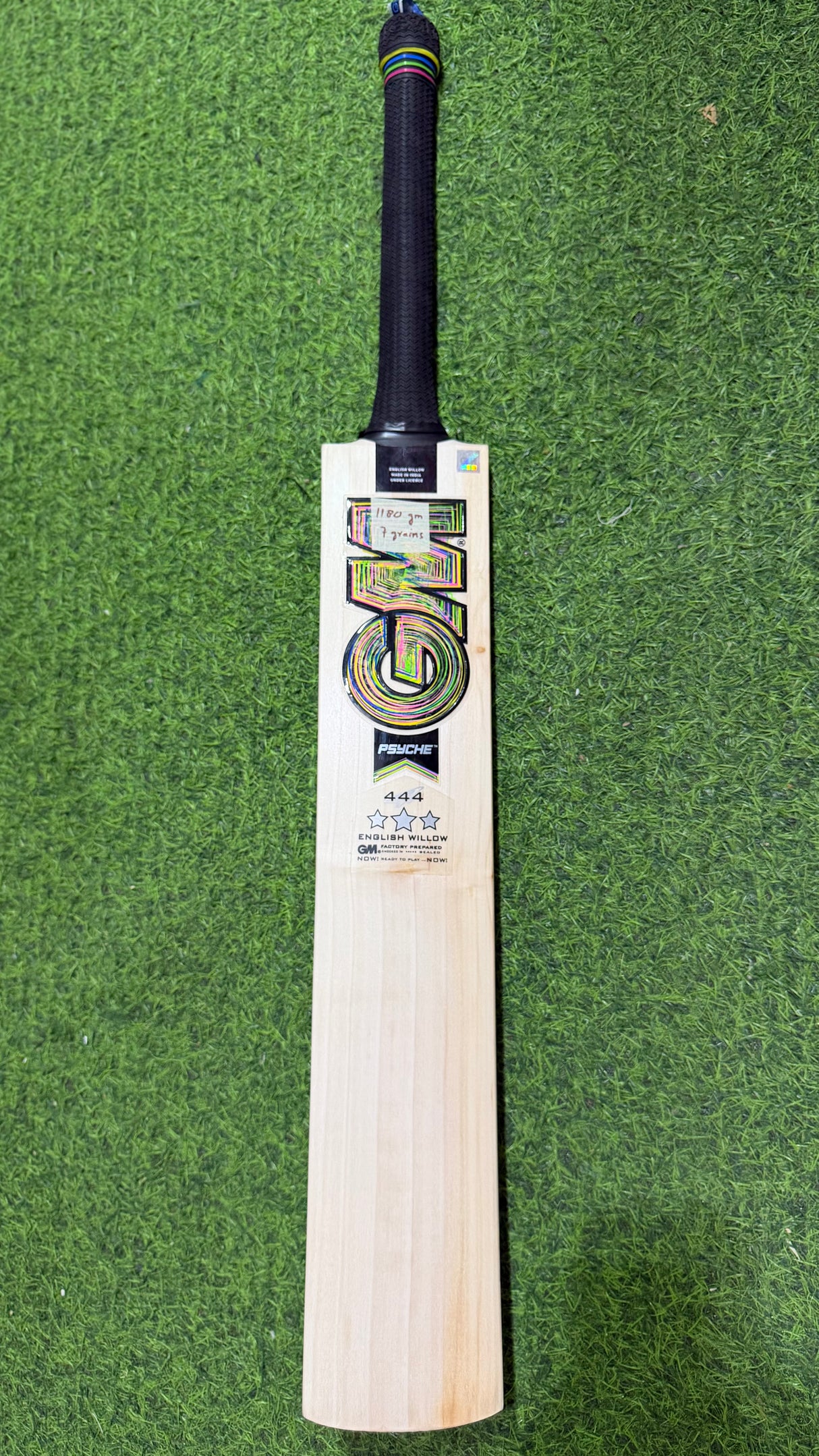 GM Psyche 444 English Willow Cricket Bat -7 Grains / 1180g ( 2.7 lb )