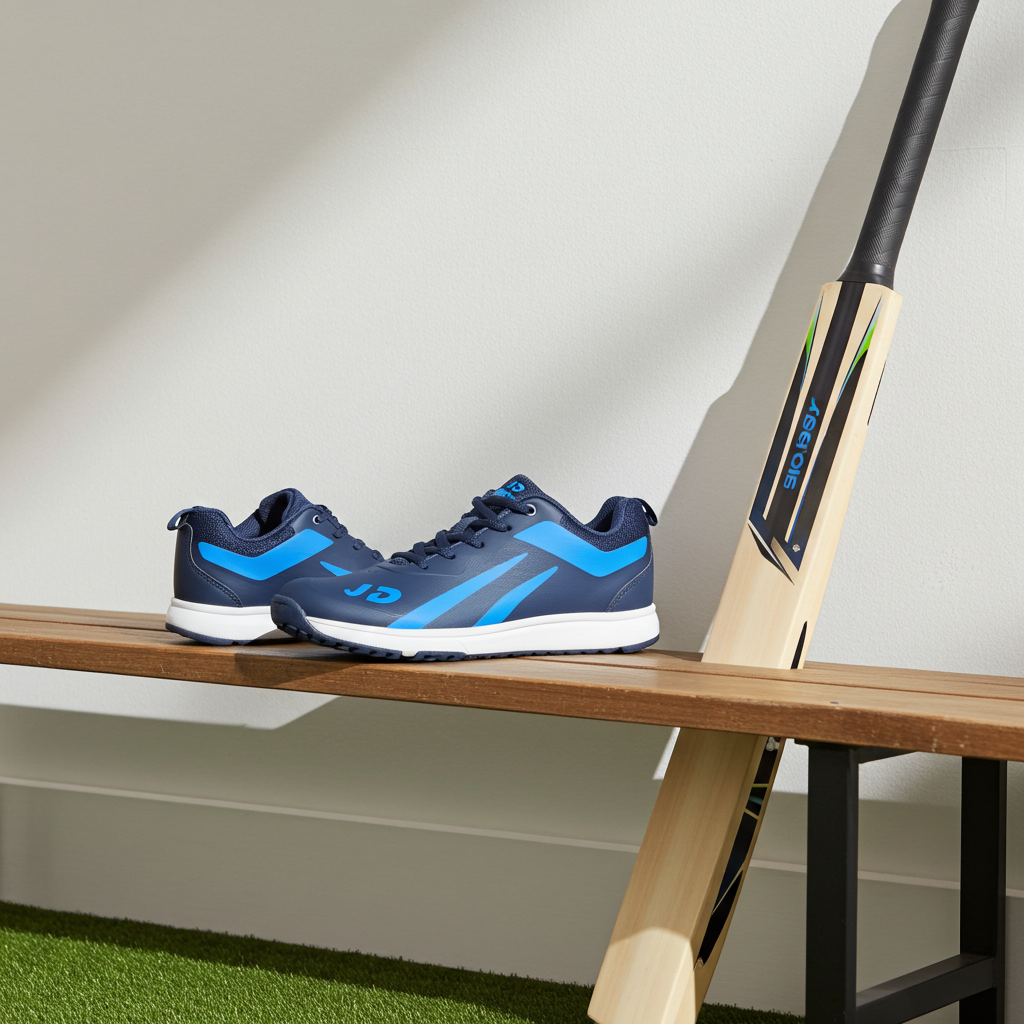 JD Junoon Cricket Shoes - Rubber Stud