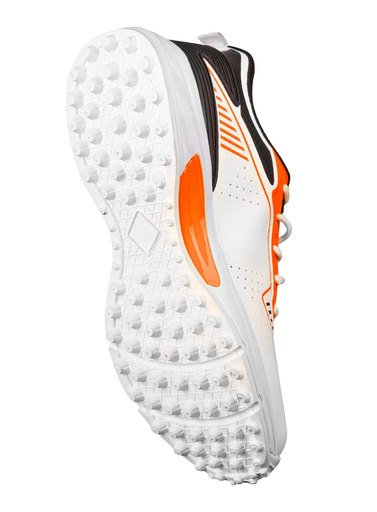 CA JR20 Cricket Shoes- Rubber Stud - Orange