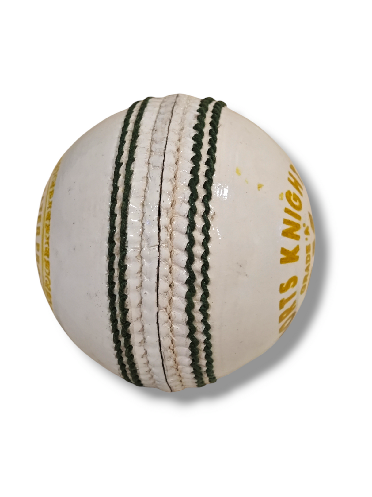 SK Test Special Cricket leather ball - White 2-Piece-156g-Set of 2 Balls