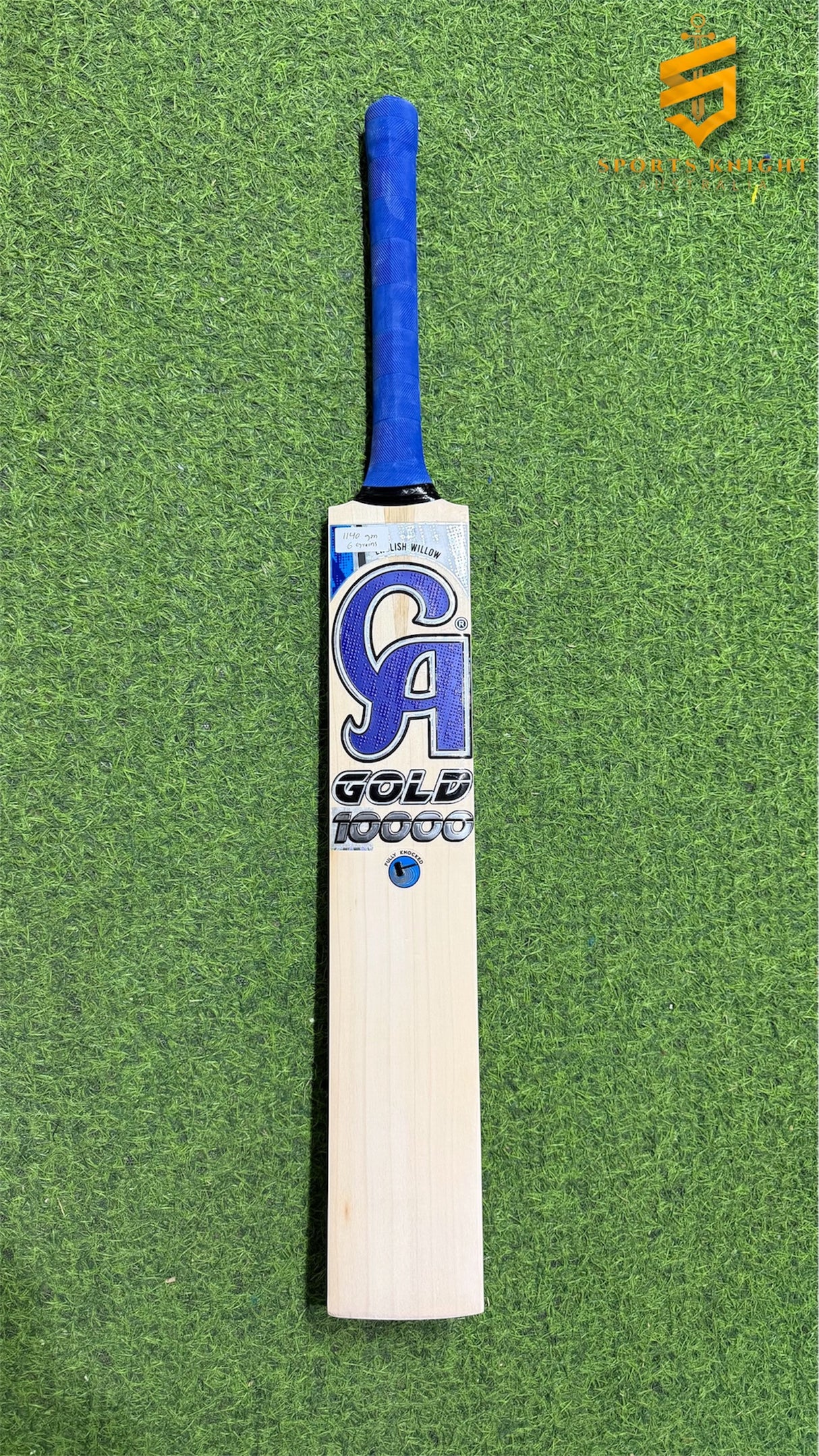 CA Gold 10000 English Willow Bat 1140g - 6 Grains - 2.7 lb