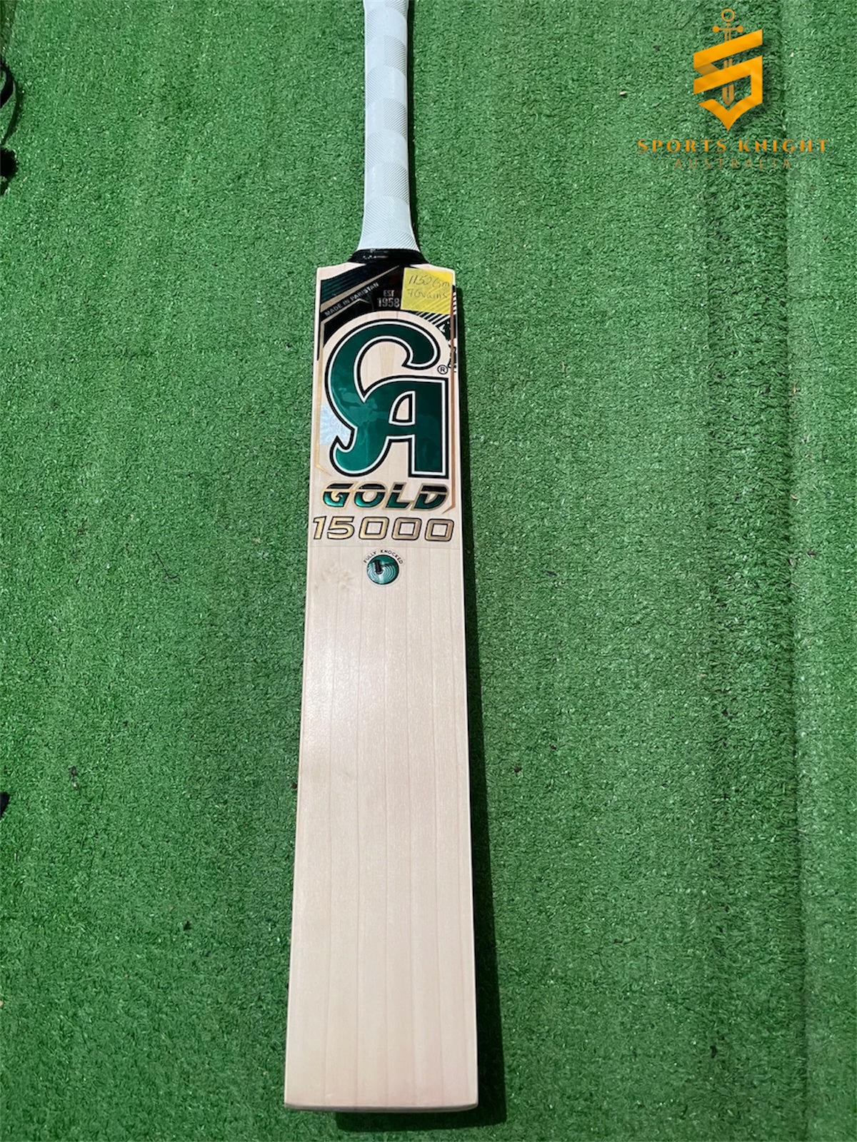 CA Gold 15000 Grade 1 English Willow Bat 1152g - 7 Grains - 2.7 lb
