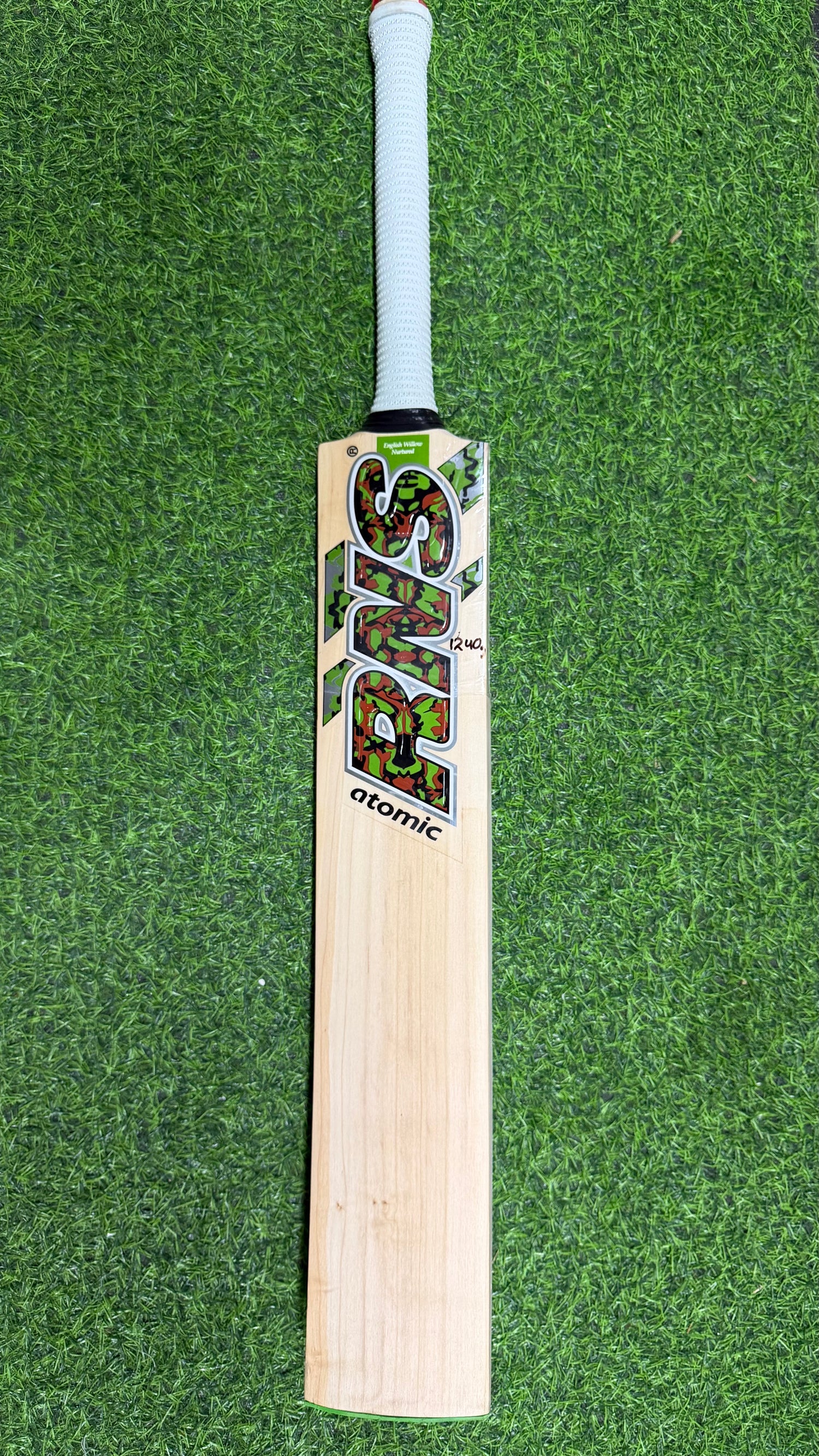 RNS Atomic- English Willow Nurtured Cricket Bat - 1240g