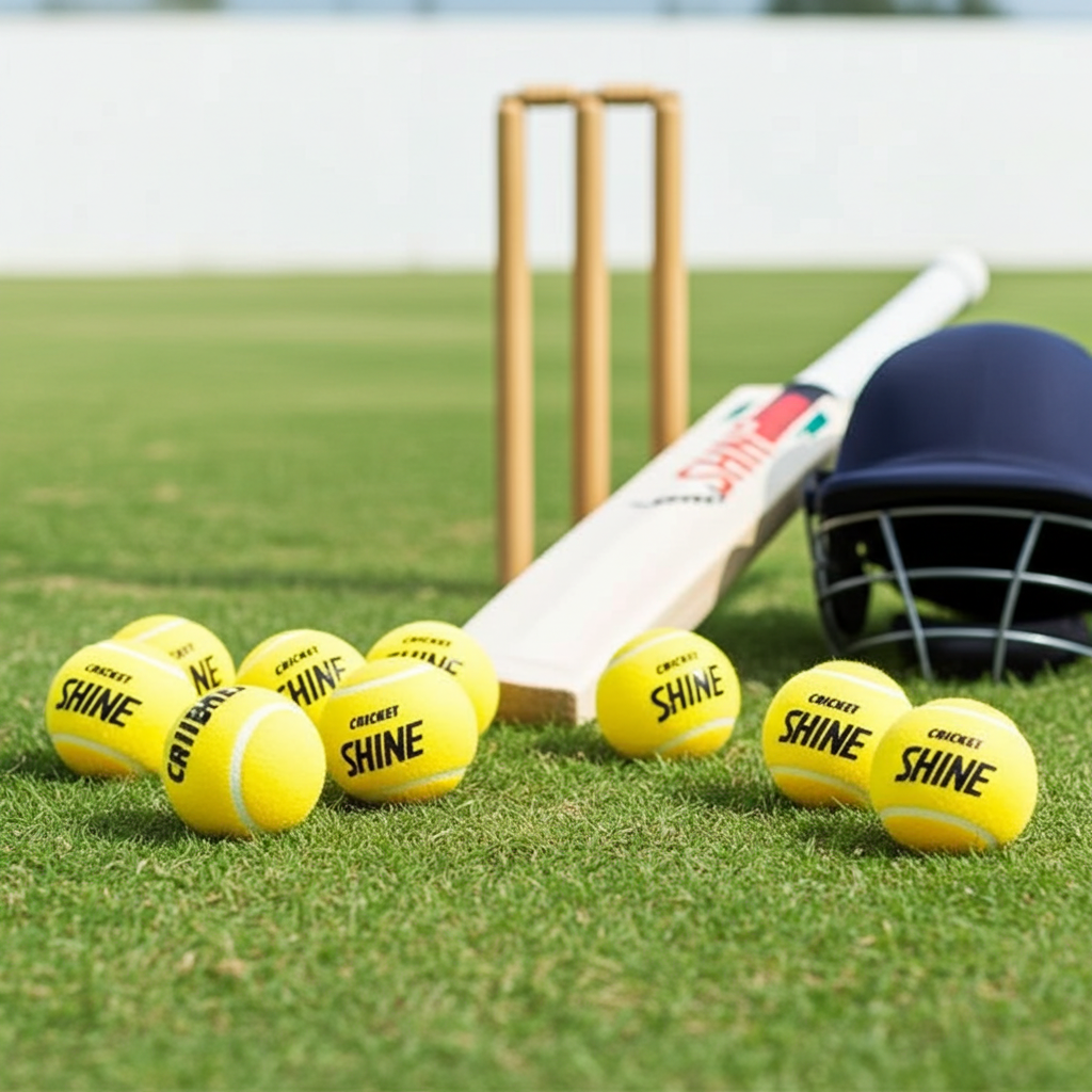 SHINE Tape ball-Soft Tennis Cricket ball- Set of 3