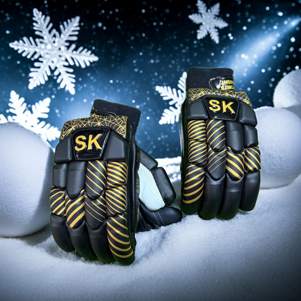 SK Cricket Batting Gloves - Senior