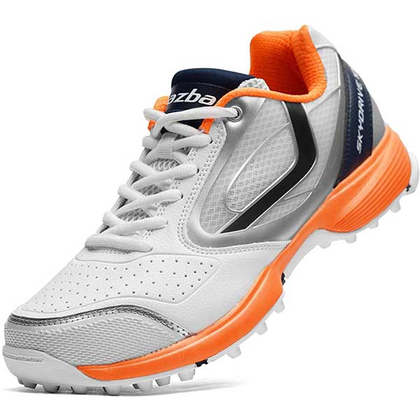 JAZBA SKYDRIVE 101T Men Cricket Shoes Navy Orange