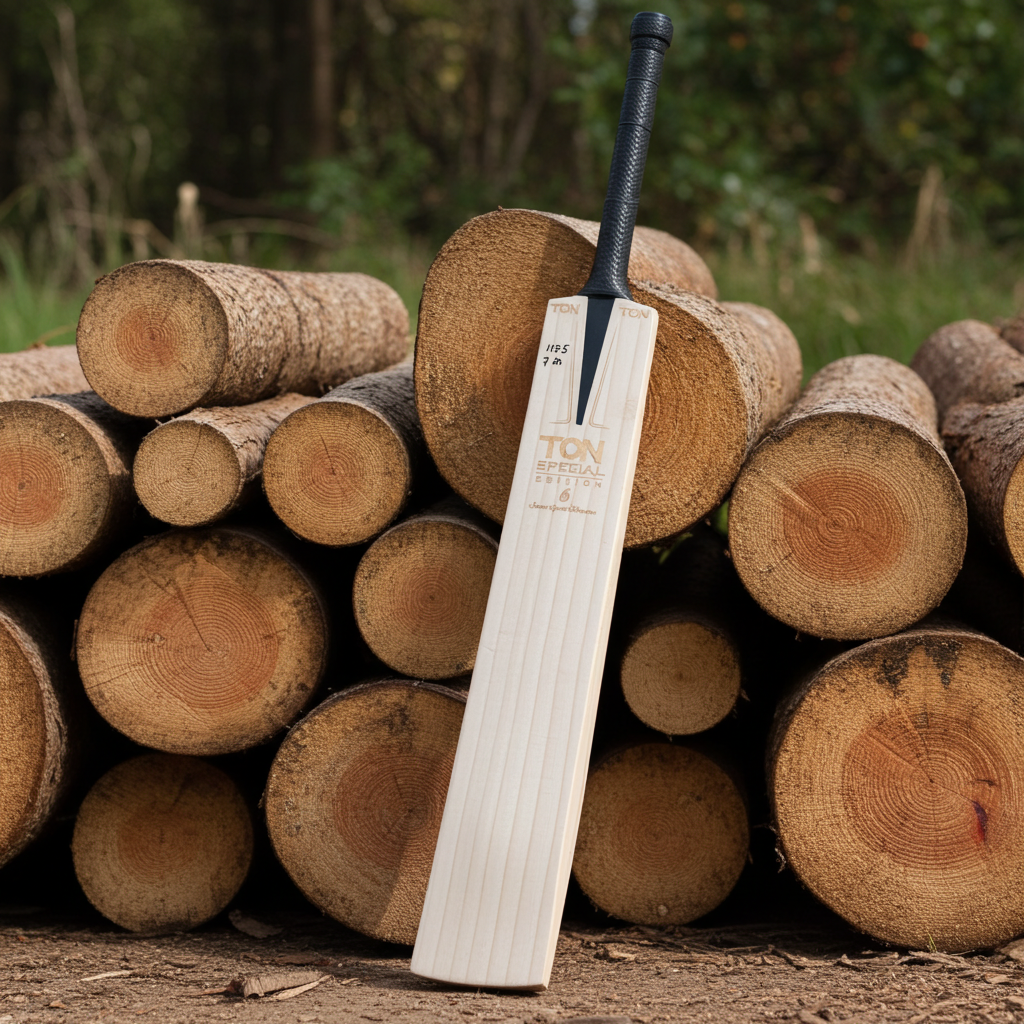 TON Special Edition | Grade 1 English willow Cricket Bat - 7 Grains- 1175 grams
