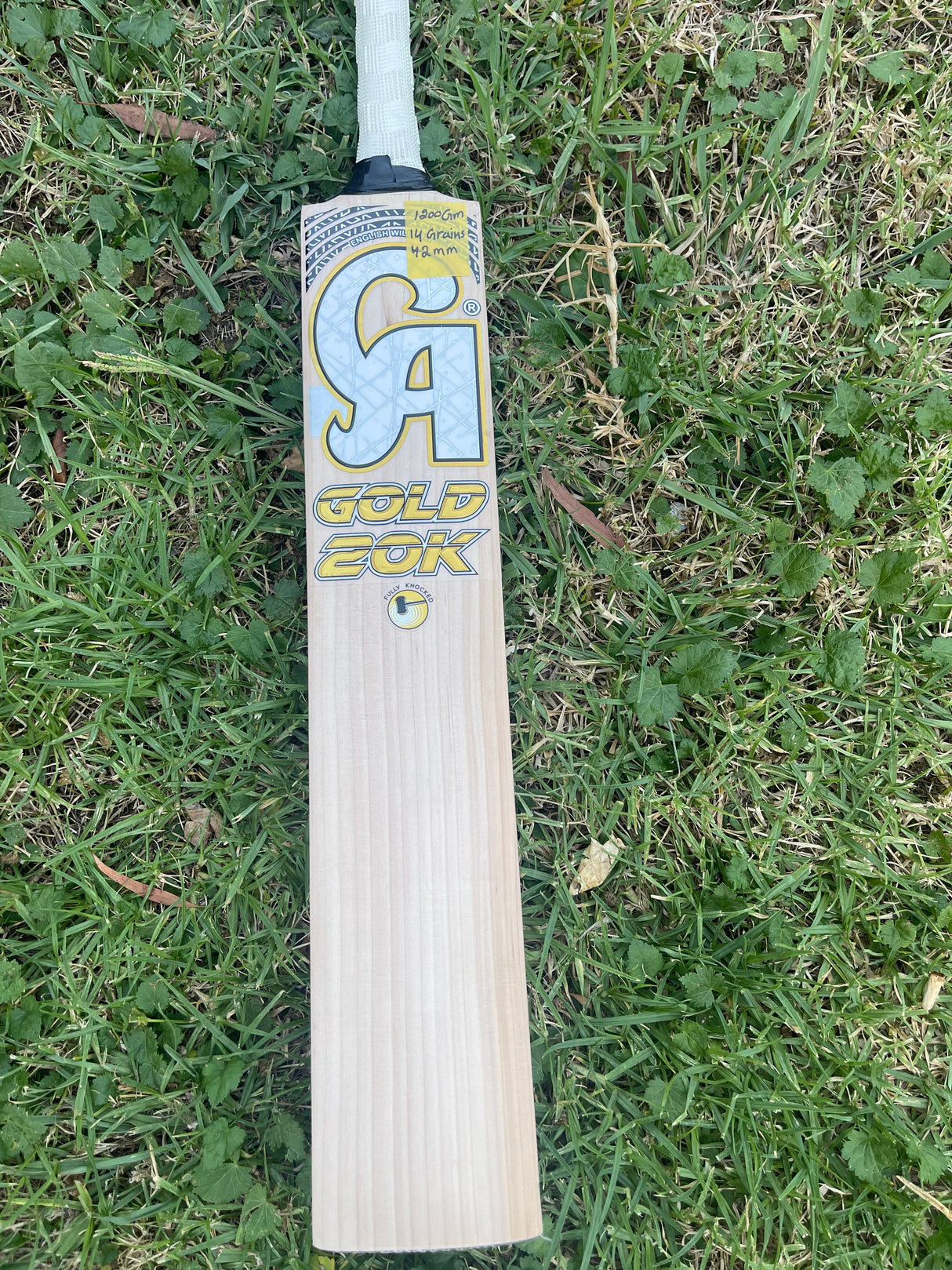 CA Gold 20k Cricket Bat-English Willow-14 Grains-1200g