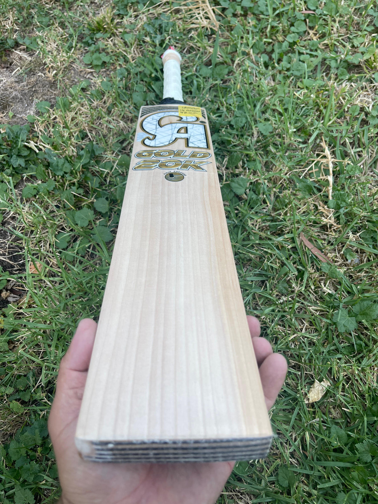 CA Gold 20k Cricket Bat-English Willow-14 Grains-1200g