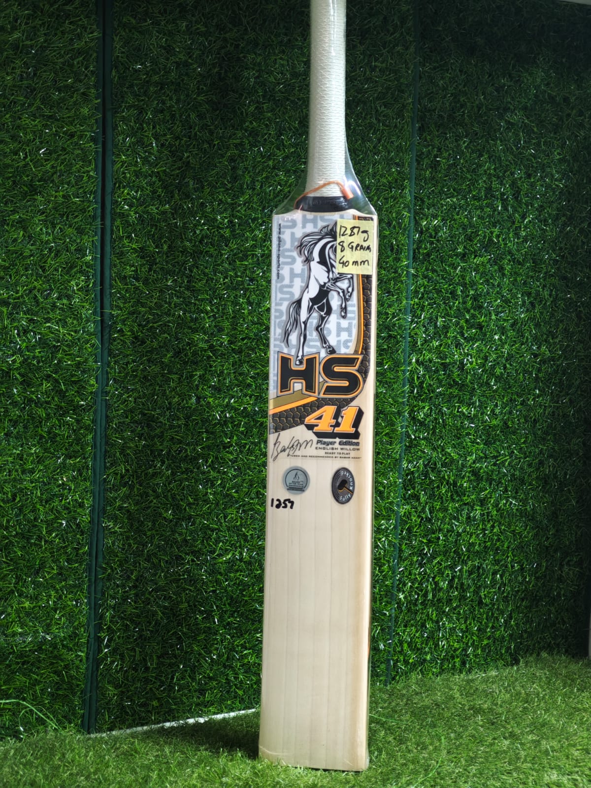 HS 41 English Willow Cricket Bat-SH-8 Grains-1287g