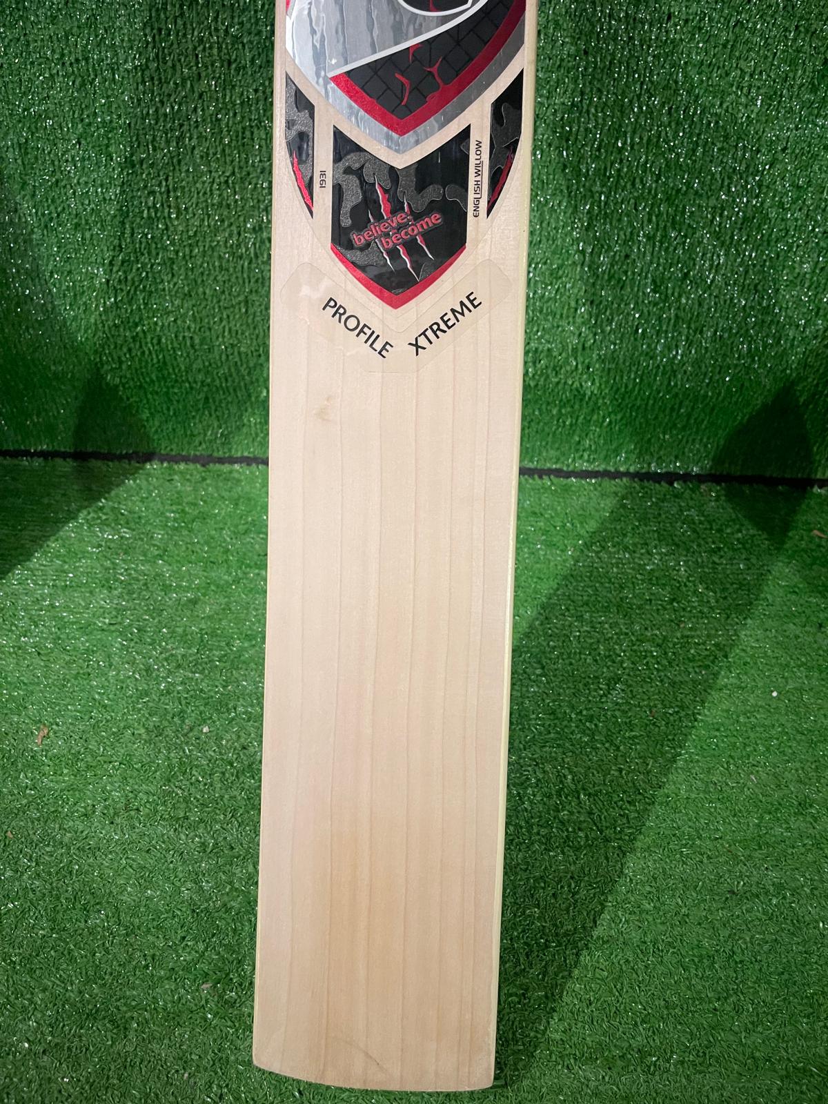 SG Profile Xtreme | English willow Cricket Bat -7 Grains-1175g