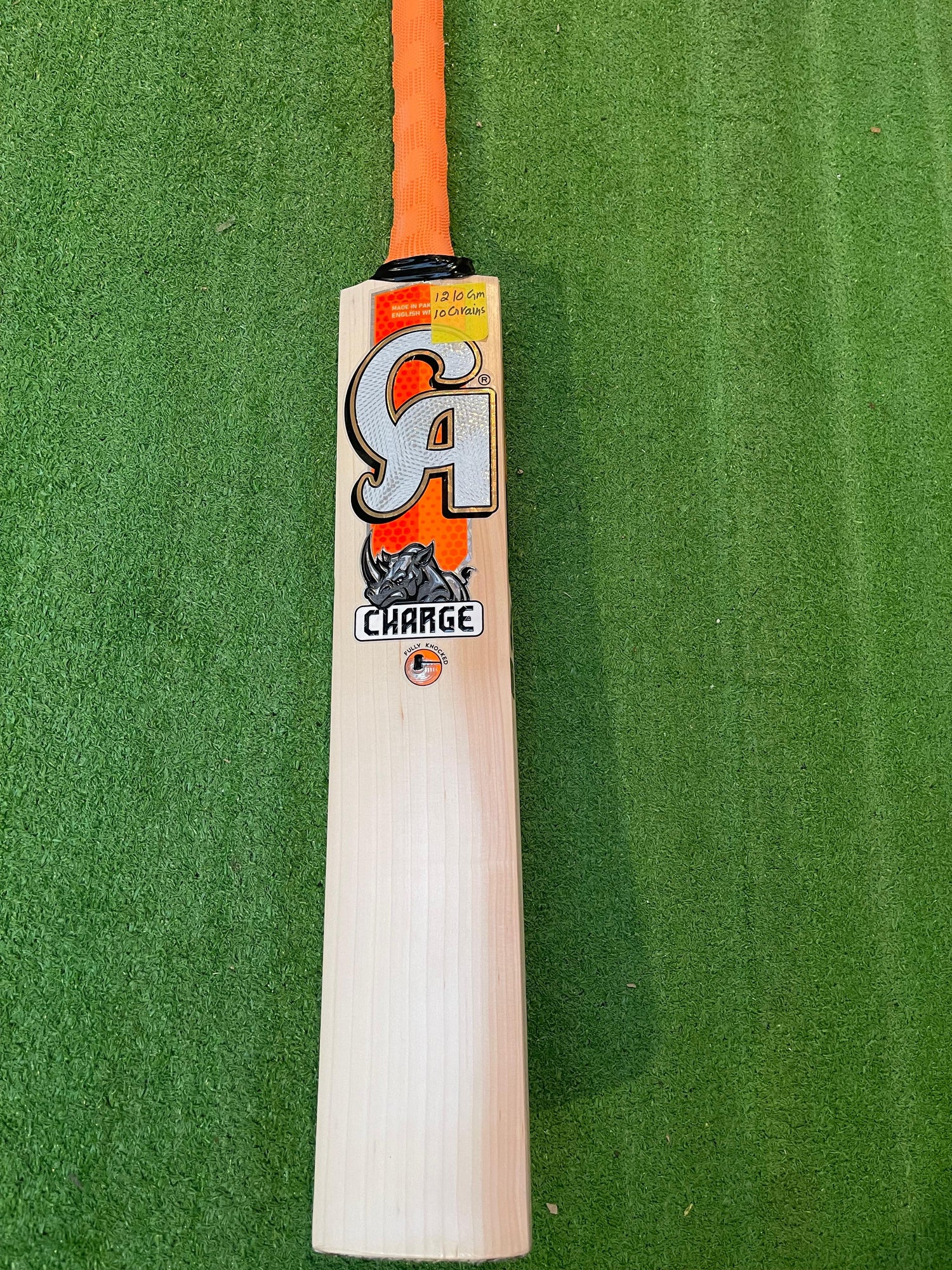 CA CHARGE English Willow Cricket Bat - 10 Grains-1210g