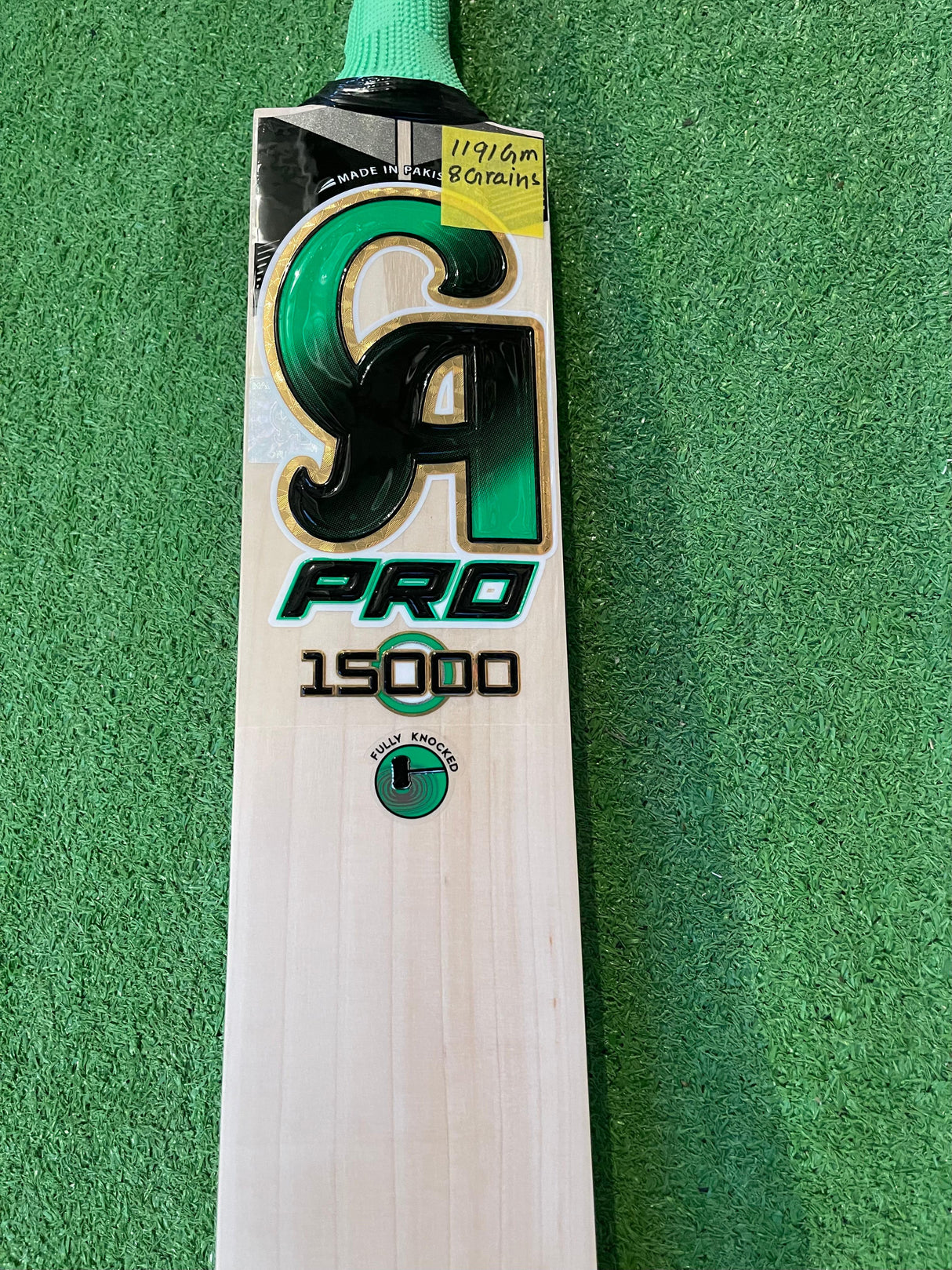 CA PRO 15000 English Willow Cricket Bat-8 Grains-1191g