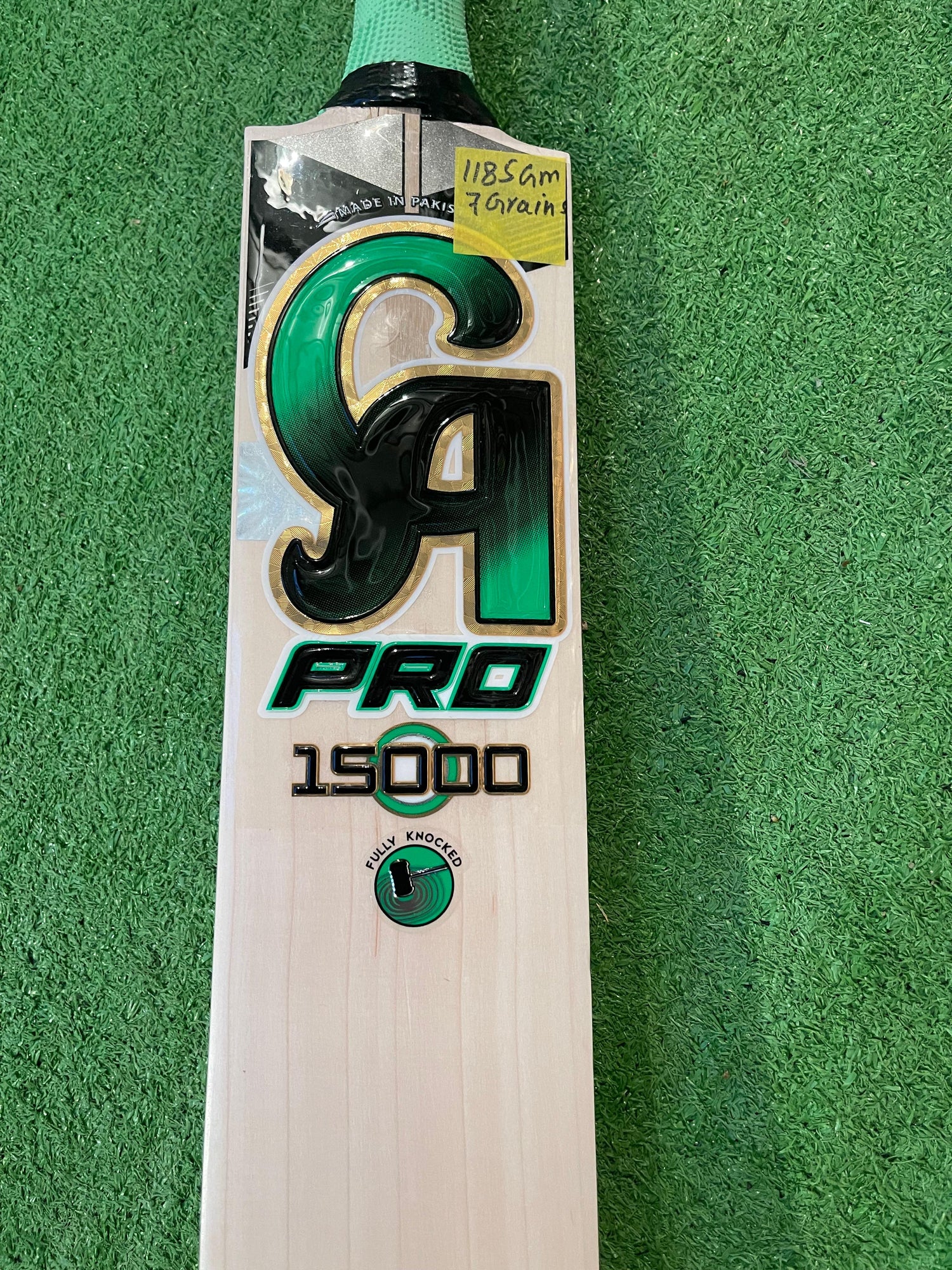 CA PRO 15000 English Willow Cricket Bat-7 Grains-1185g