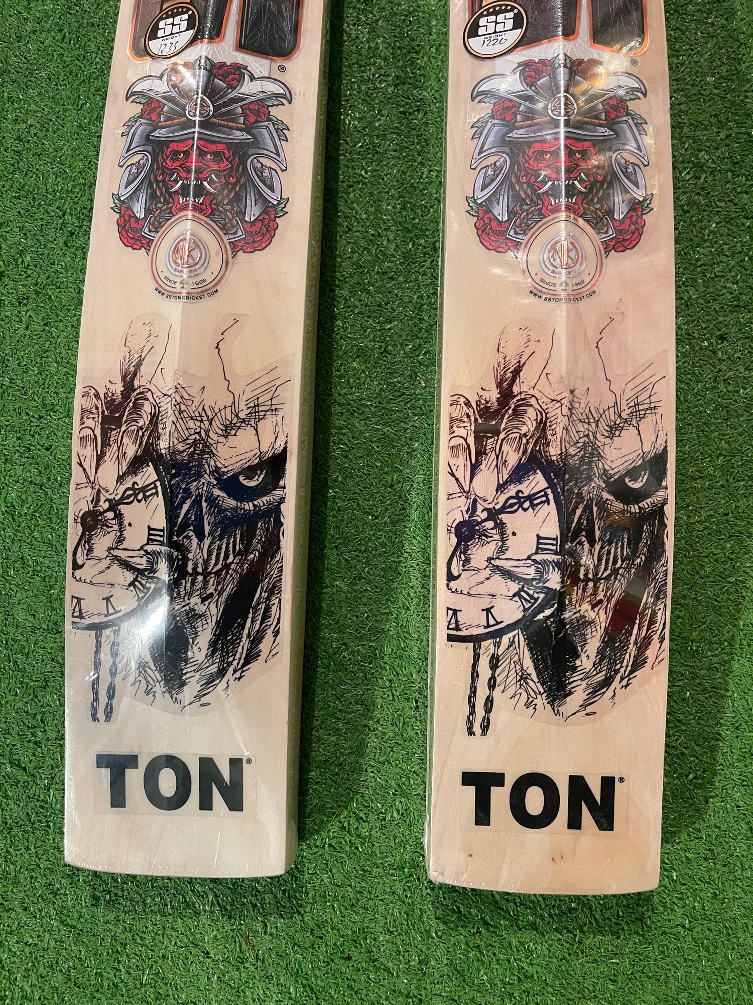 SS DEVILS Super Premium Kashmir willow Cricket Bats - 1230g & 1220g