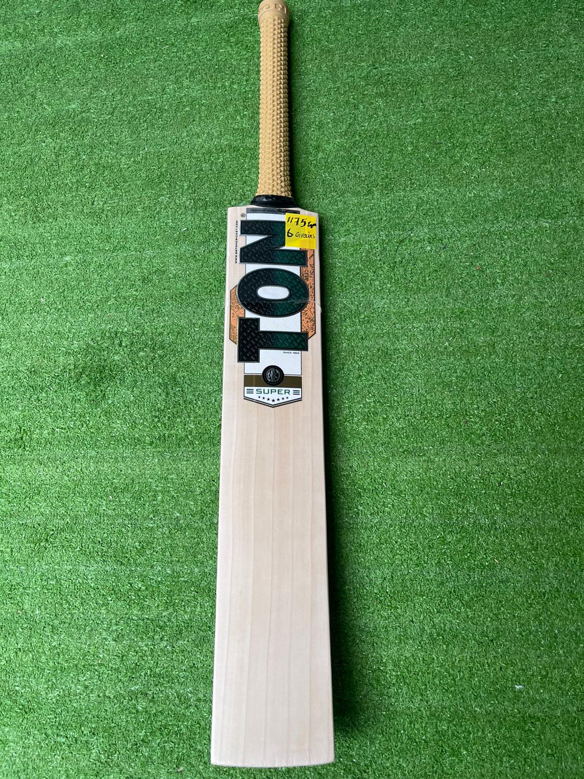 TON Super Edition | English willow Cricket Bat - 6 Grains- 1175