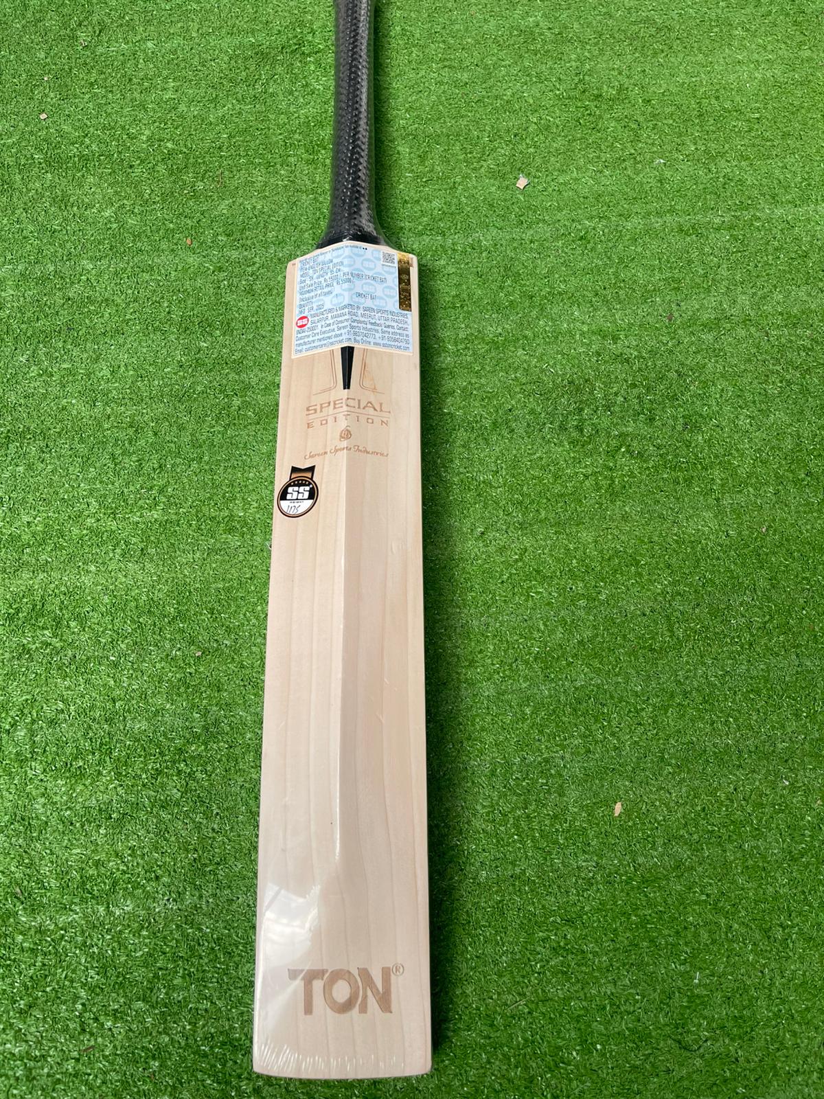 TON Special Edition | Grade 1 English willow Cricket Bat - 7 Grains- 1175