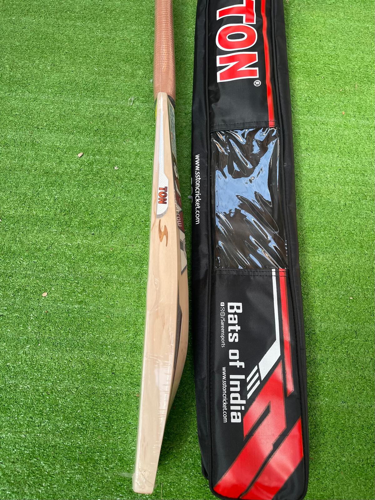 TON Vertu | English willow Cricket Bat - 8 Grains- 1190g