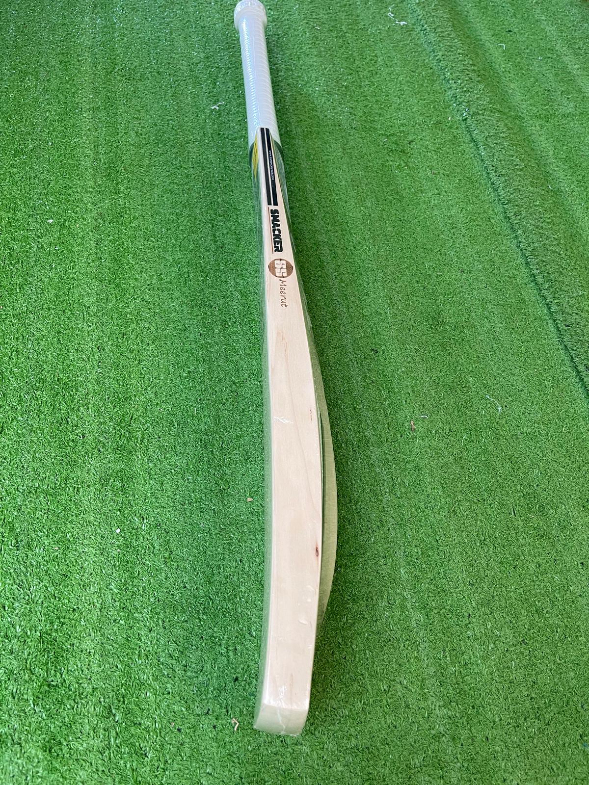 SS SMACKER PLAYERS Premium English willow Cricket Bat - 6 Grains - 1140G