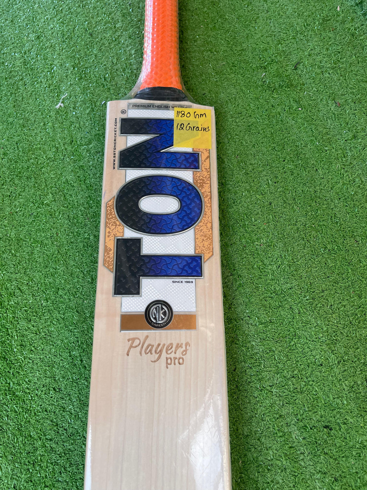 TON Players Pro | English willow Cricket Bat - 12 Grains- 1180g