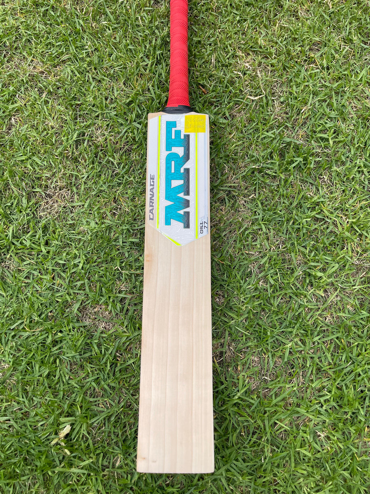 MRF Carnage Gill 77 English Willow Cricket Bat - 6 Grains / 1165g