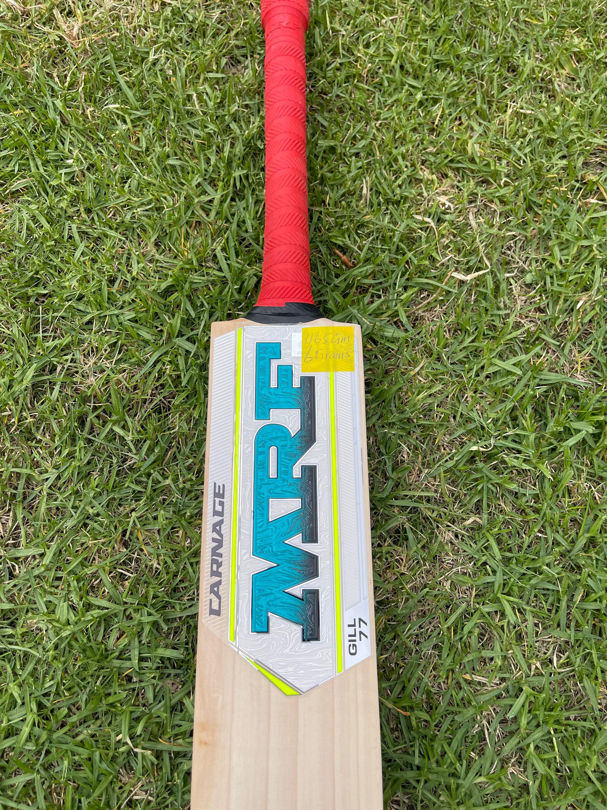 MRF Carnage Gill 77 English Willow Cricket Bat - 6 Grains / 1165g