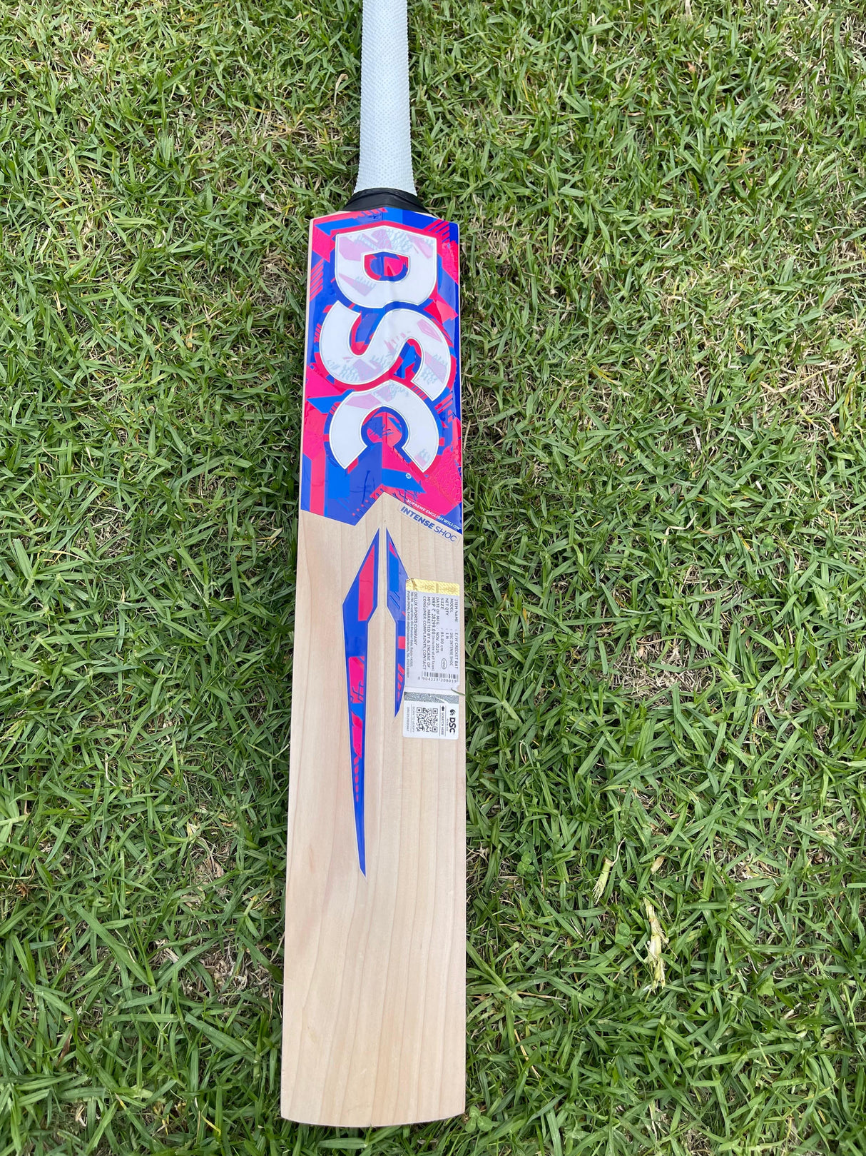 DSC Intense Shoc Grade 2 English willow Cricket Bat - 7 Grains - 1245 g