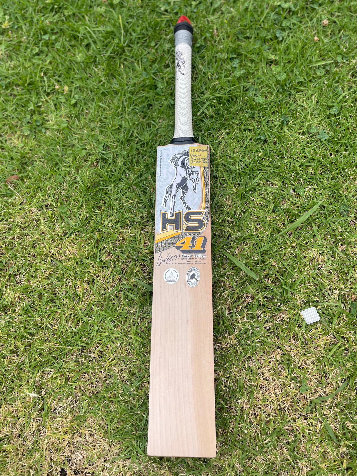 HS 41 English Willow Cricket Bat-SH-12 Grains-1282g