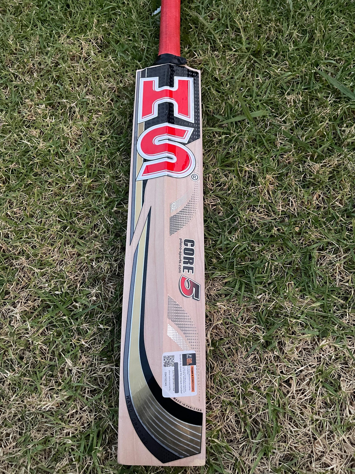 HS CORE-5 English Willow Cricket bat-SH-7 Grains-1195g
