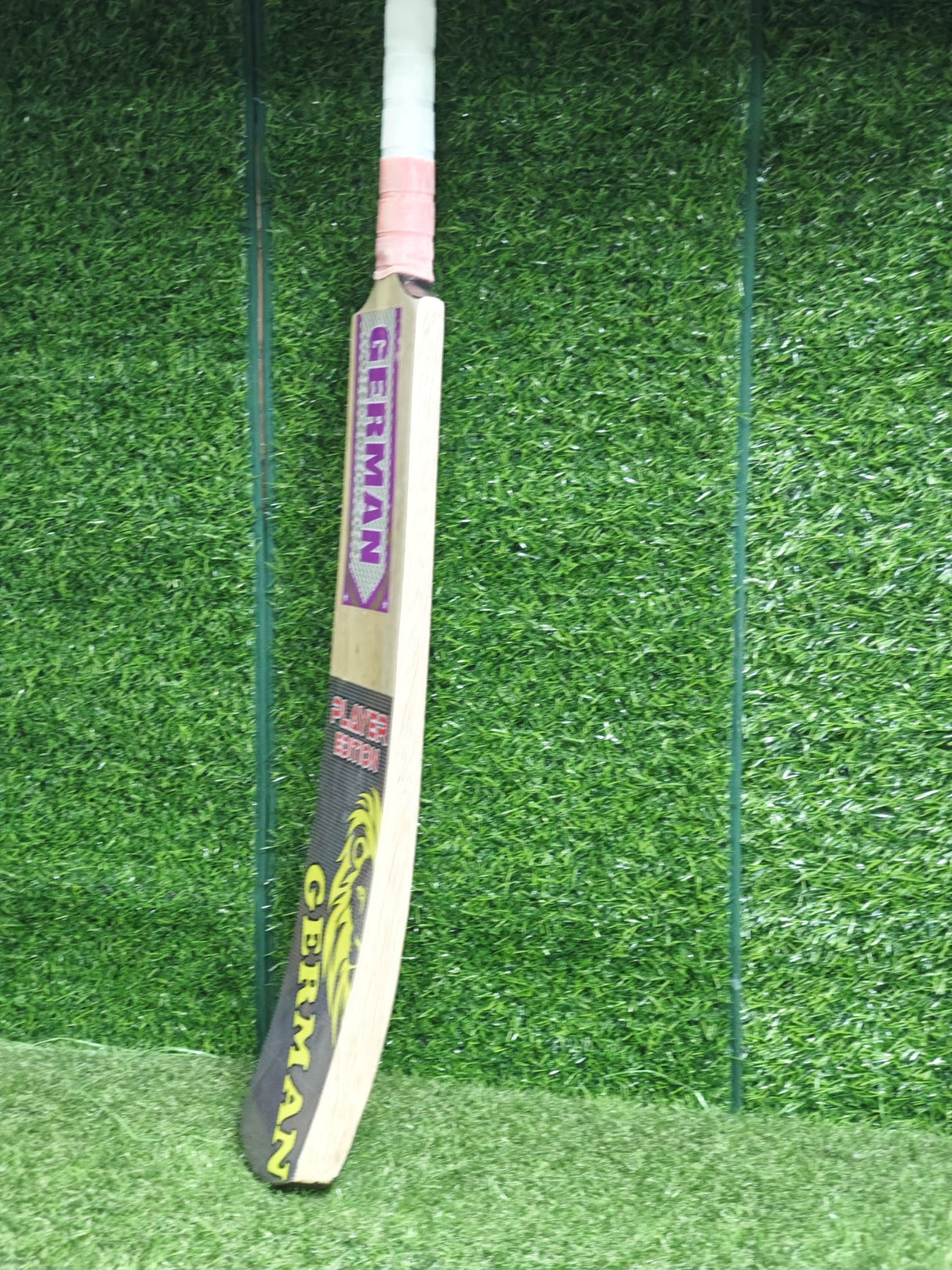 German tape-ball Soft Tennis cricket bat-Coconut Willow ( Grade 2 )