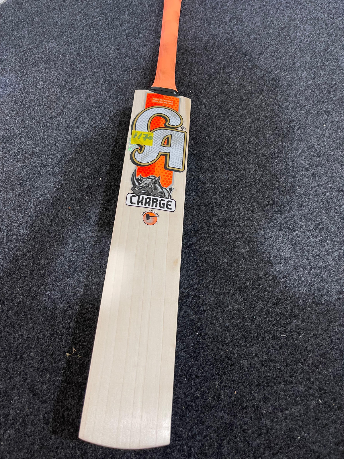 CA CHARGE English Willow Cricket Bat -1170g - 2.7 lb