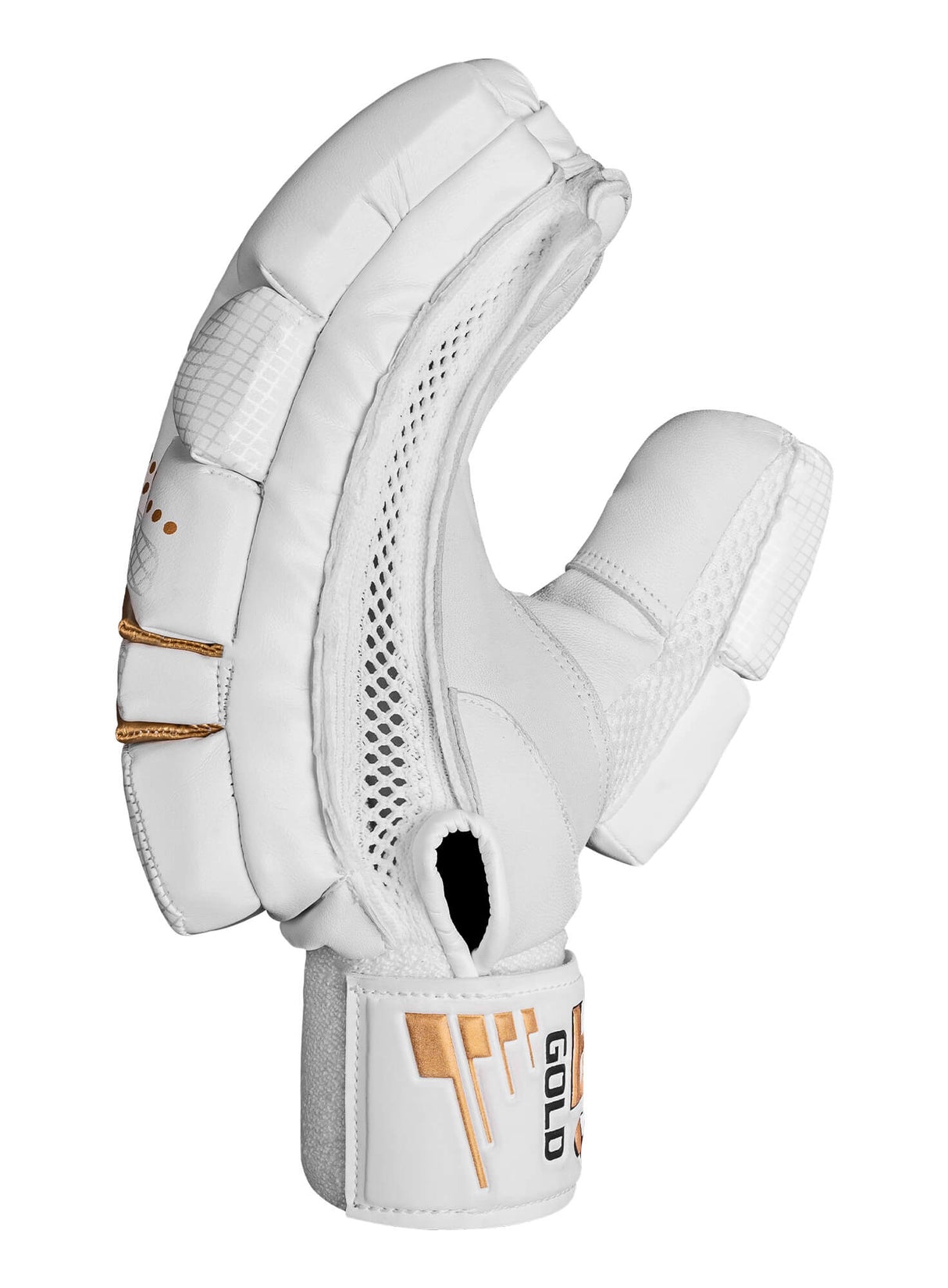 CA GOLD 20K Cricket batting gloves - White